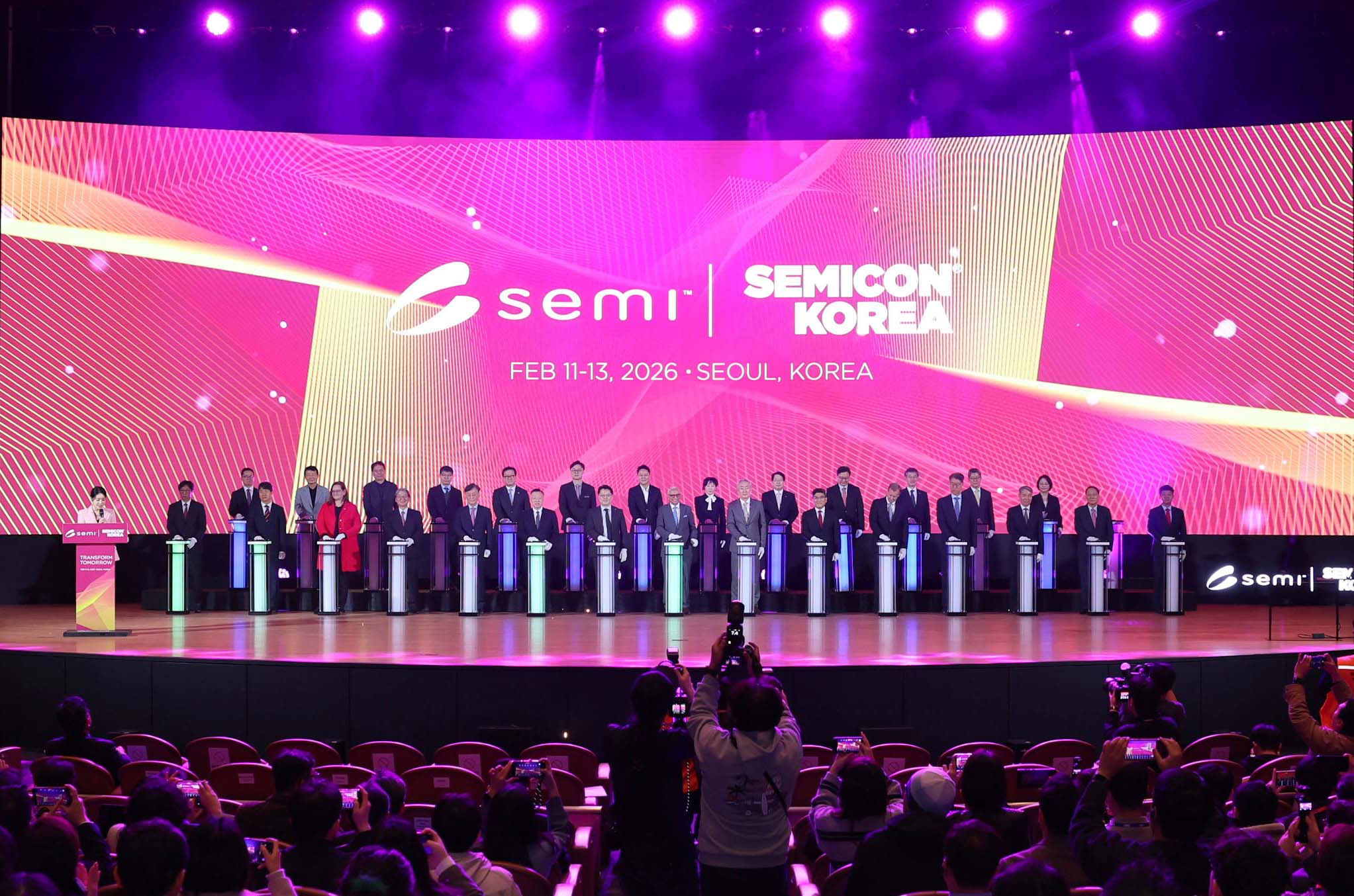 세미콘코리아 2026 개막식