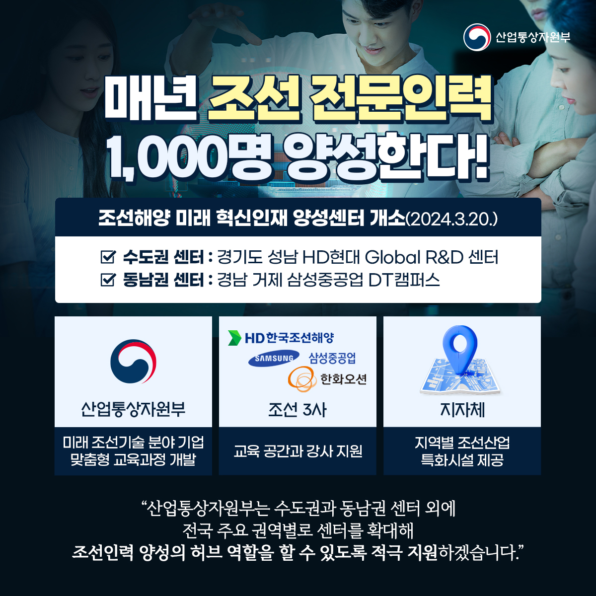 (0320)조선해양 미래 혁신인재 양성센터 개소