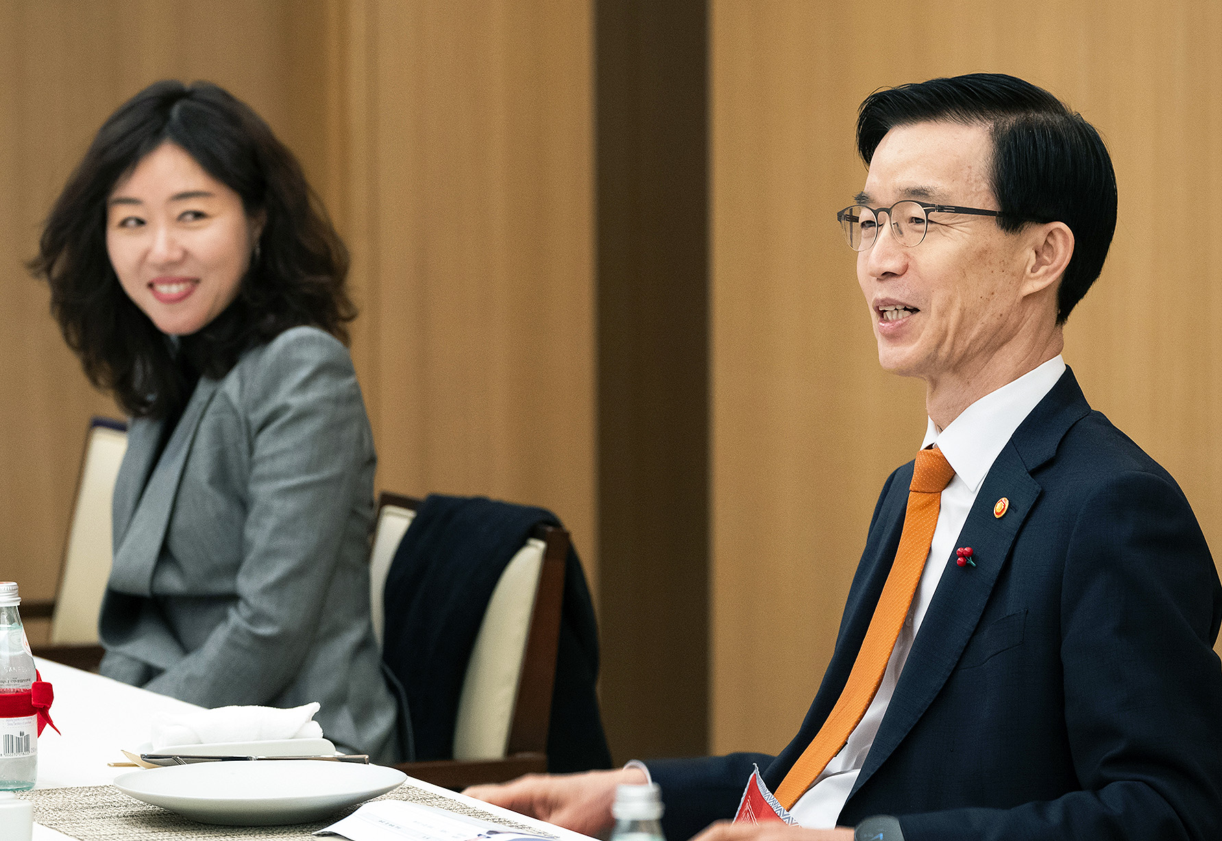 삼성전자 임직원과의 오찬 간담회 2