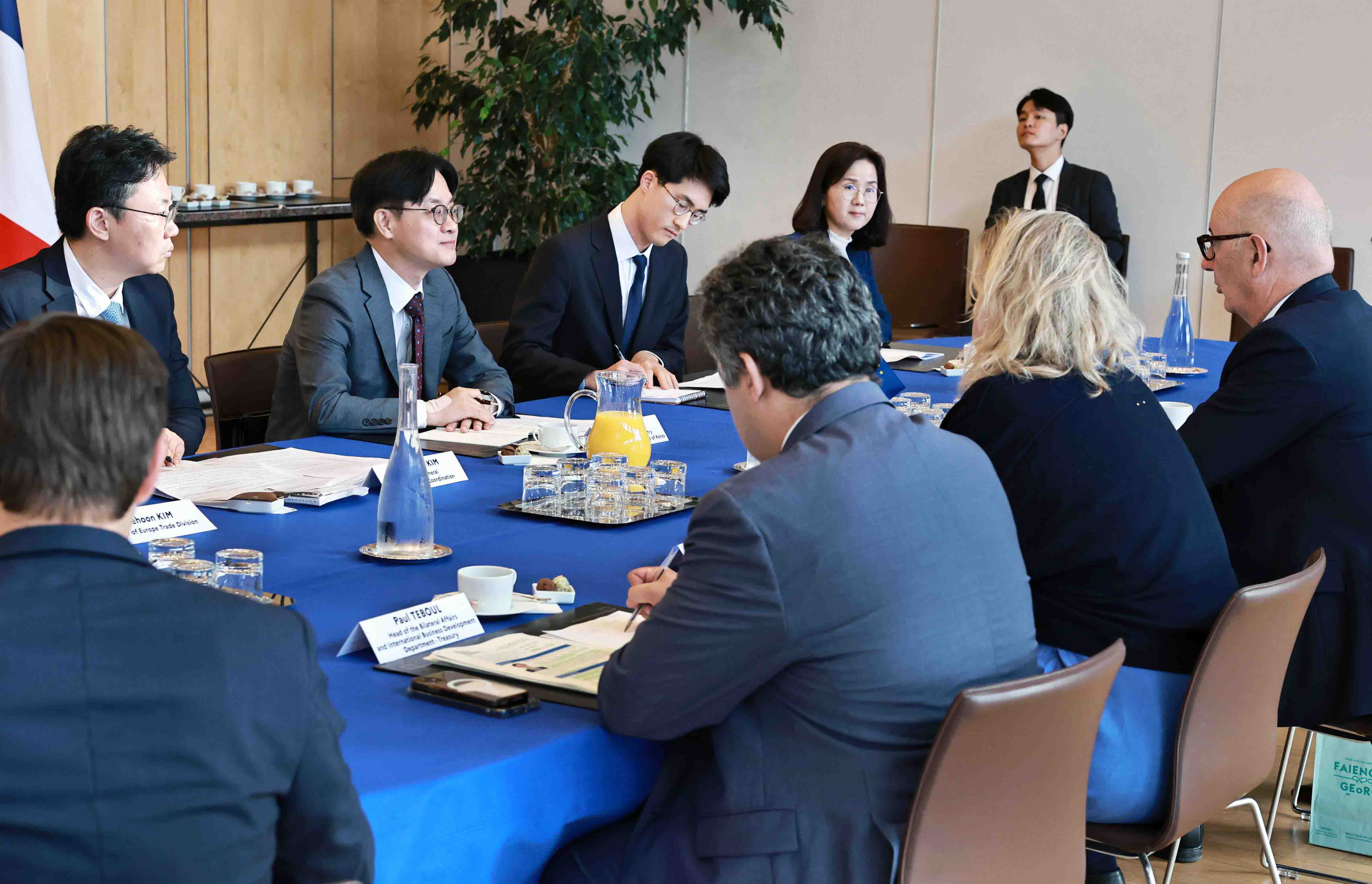 프랑스 경제·재정·산업·에너지·디지털  주권부 장관 회담 3
