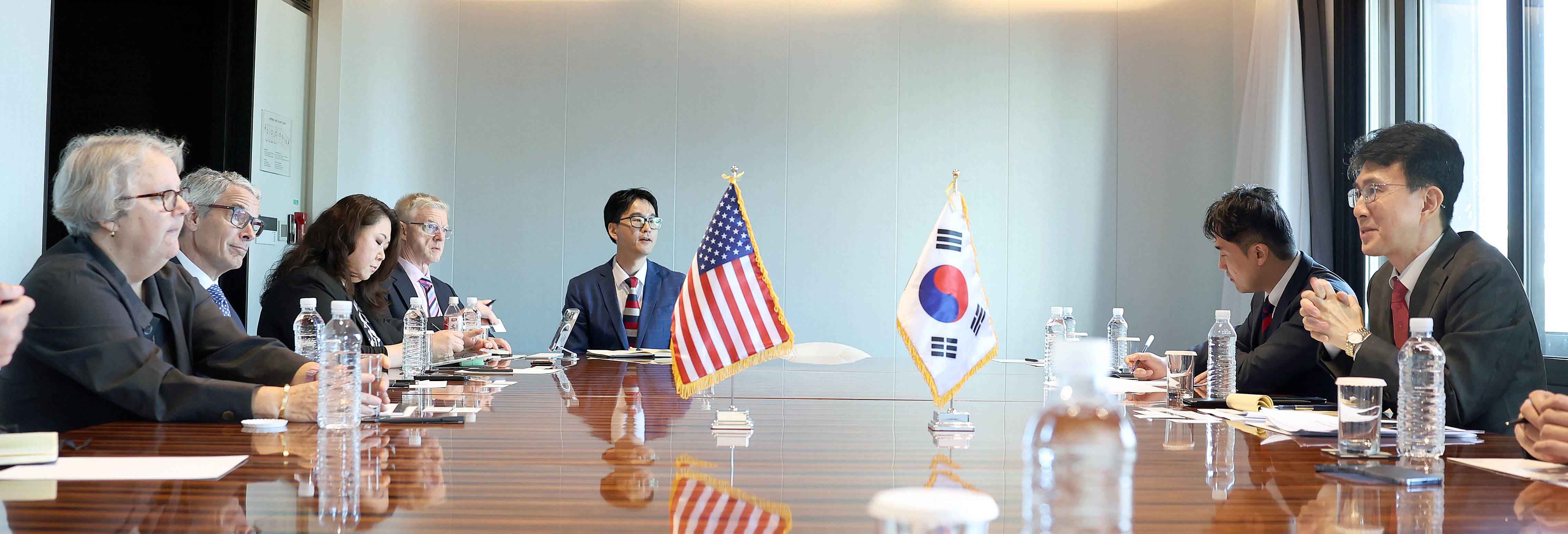 미국 경제사절단 면담 2