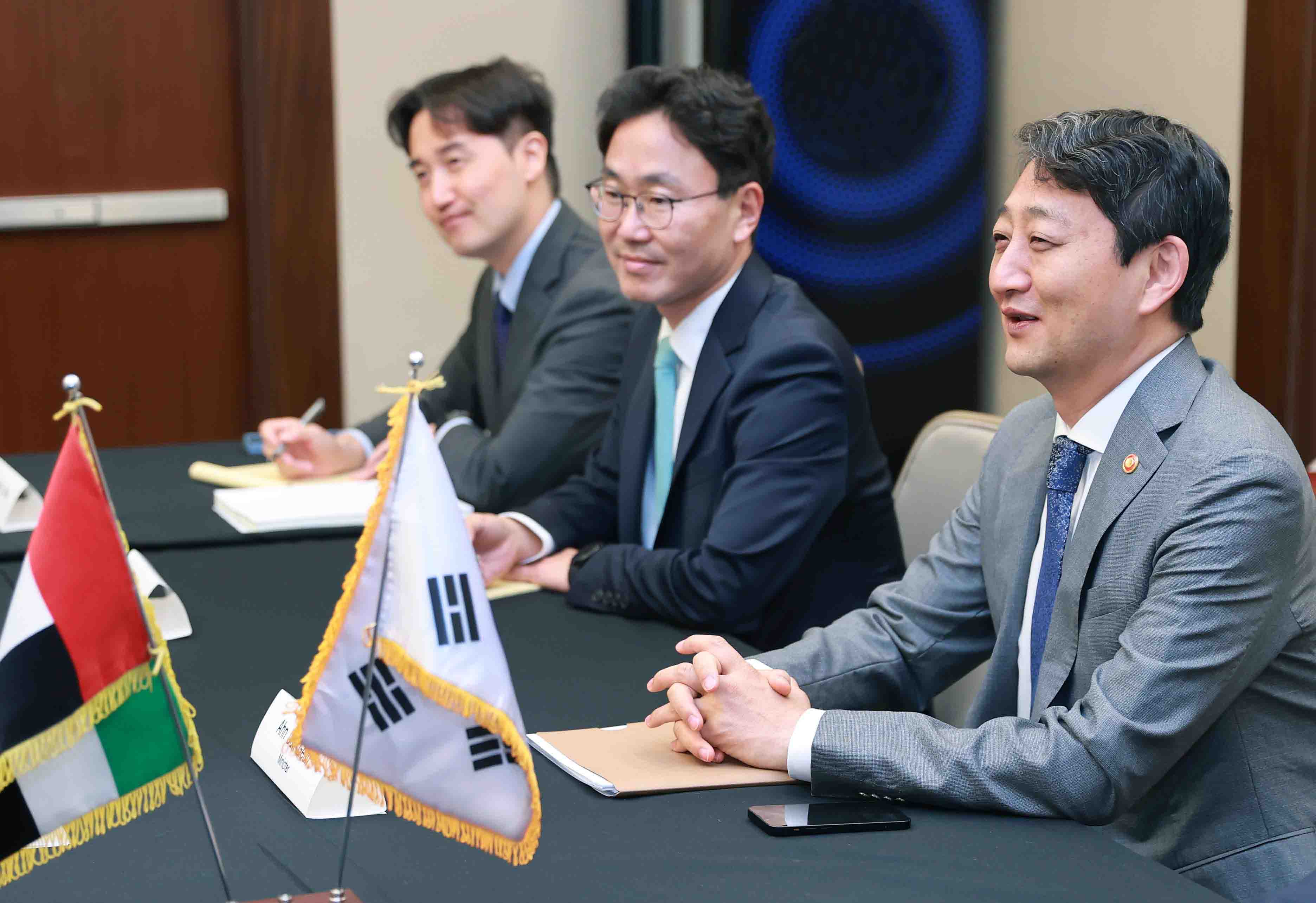 UAE 대외무역 국무장관 면담 4