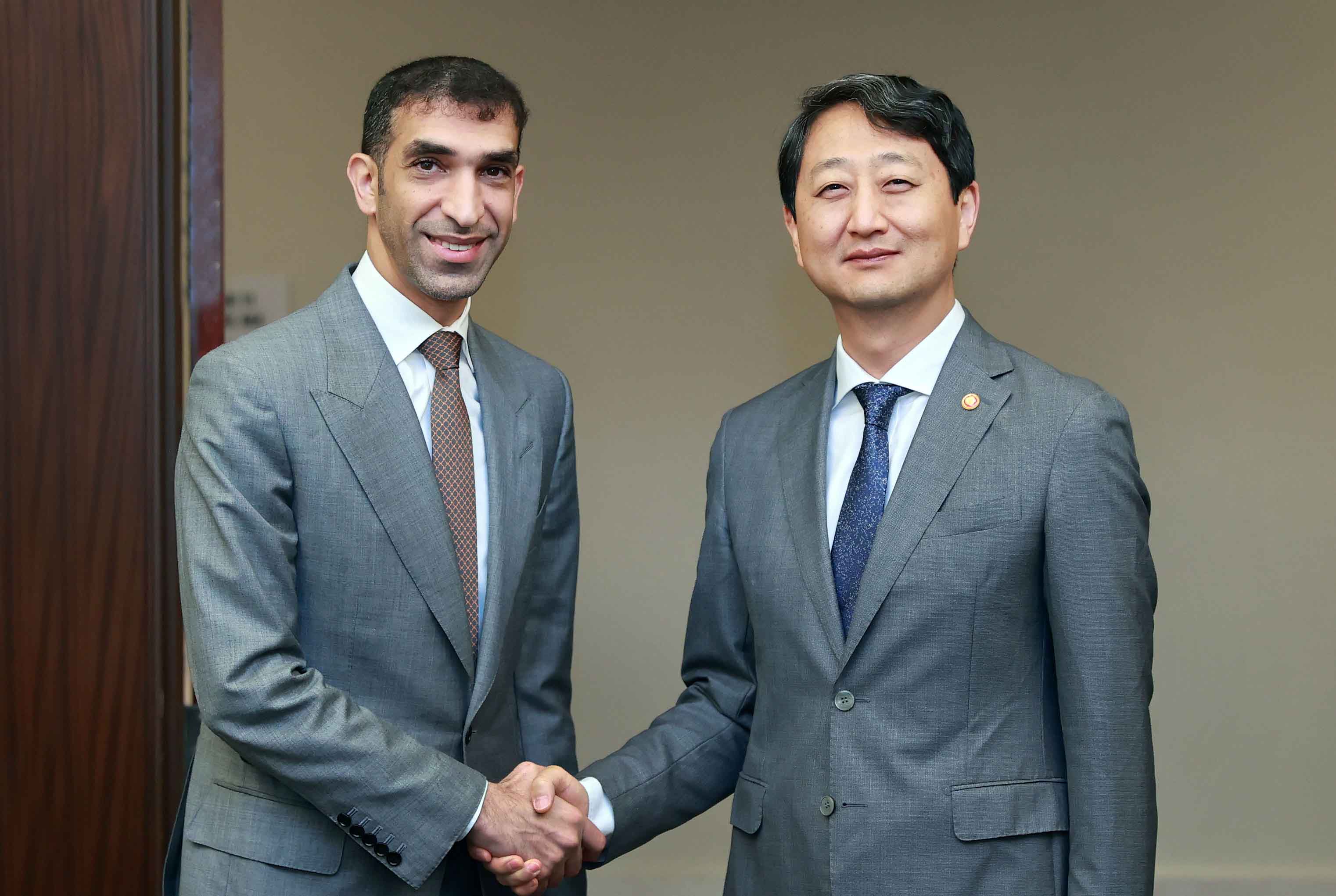 UAE 대외무역 국무장관 면담 1