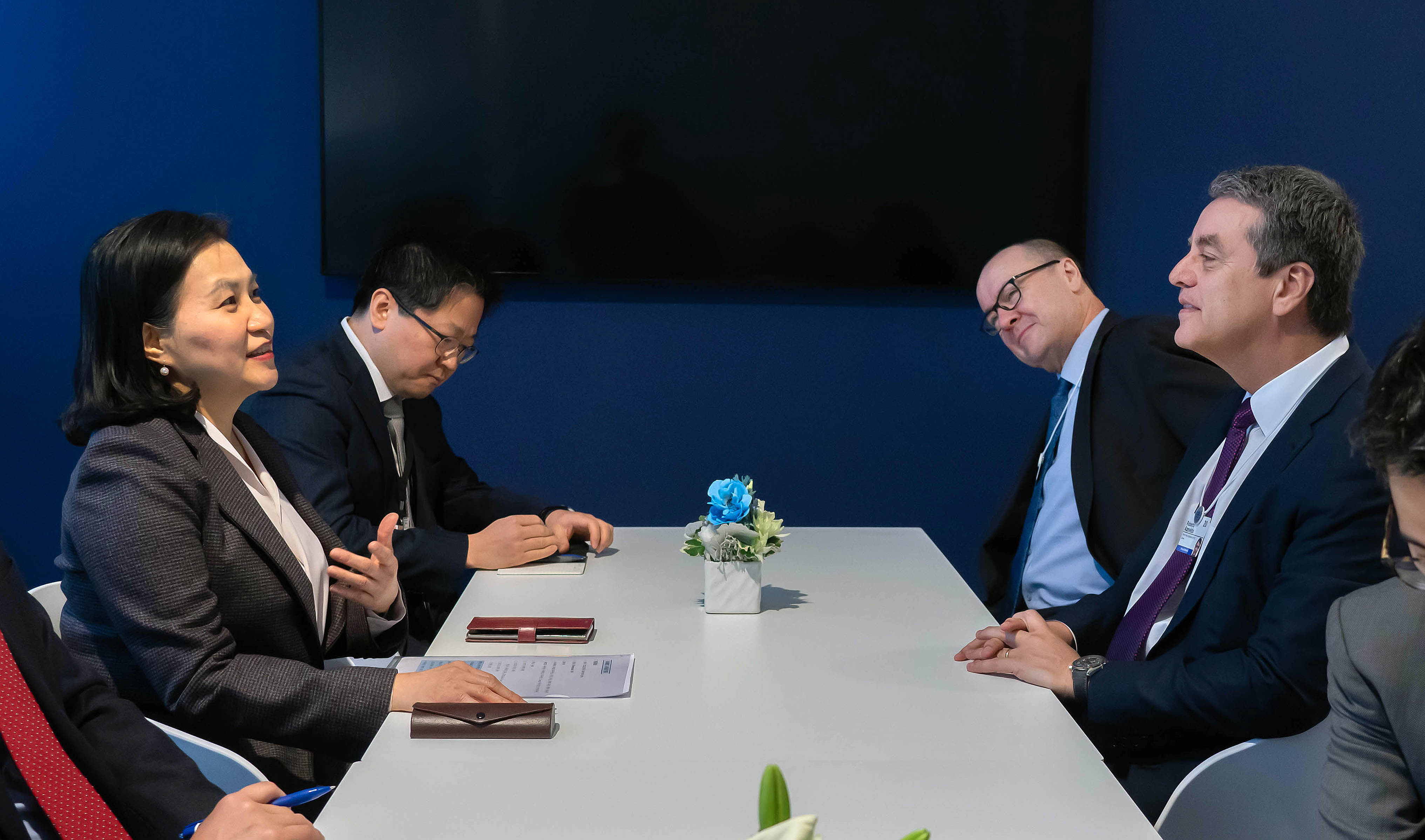 세계무역기구(WTO) 사무총장 면담 3