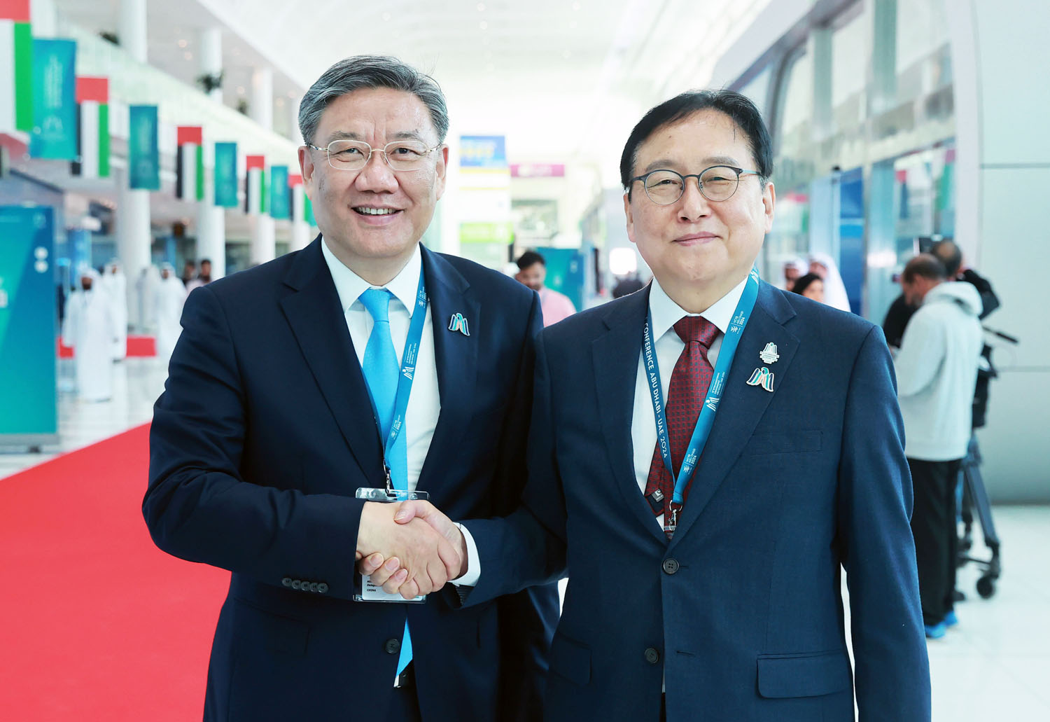 중국 상무부 부장 면담 1