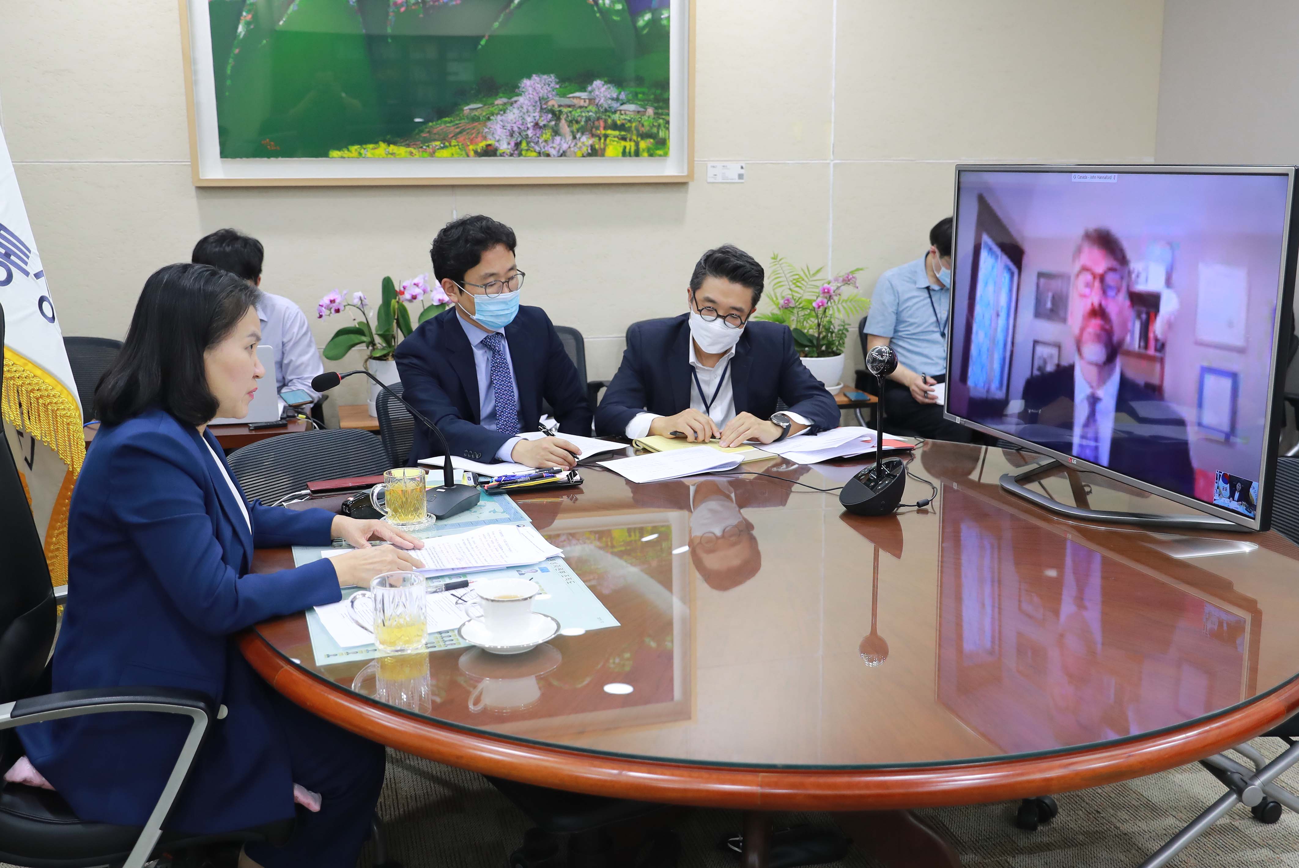 WTO 개혁 소그룹(오타와 그룹) 화상 장관회의 5