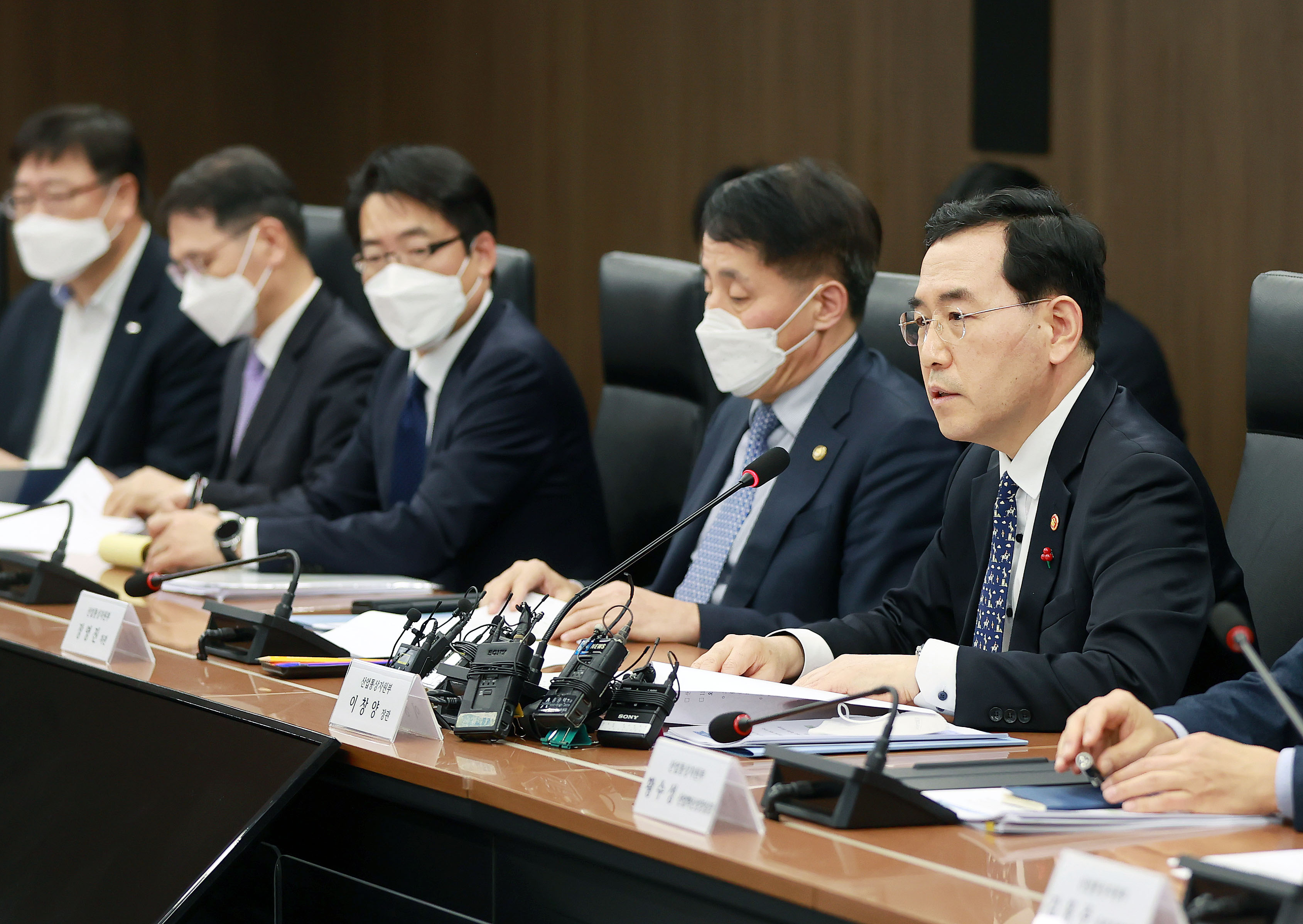 화물연대 집단운송거부 관련 주요업계 긴급 점검회의 3