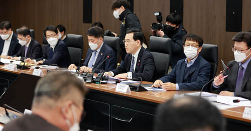 화물연대 집단운송거부 관련 주요업계 긴급 점검회의 1