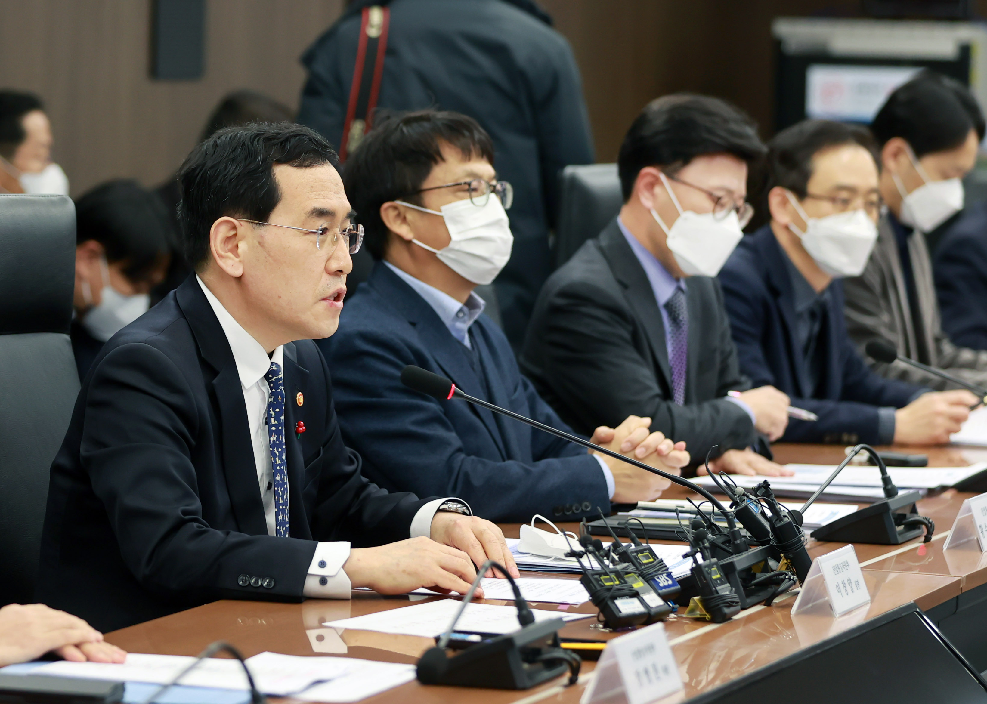 화물연대 집단운송거부 관련 주요업계 긴급 점검회의 5