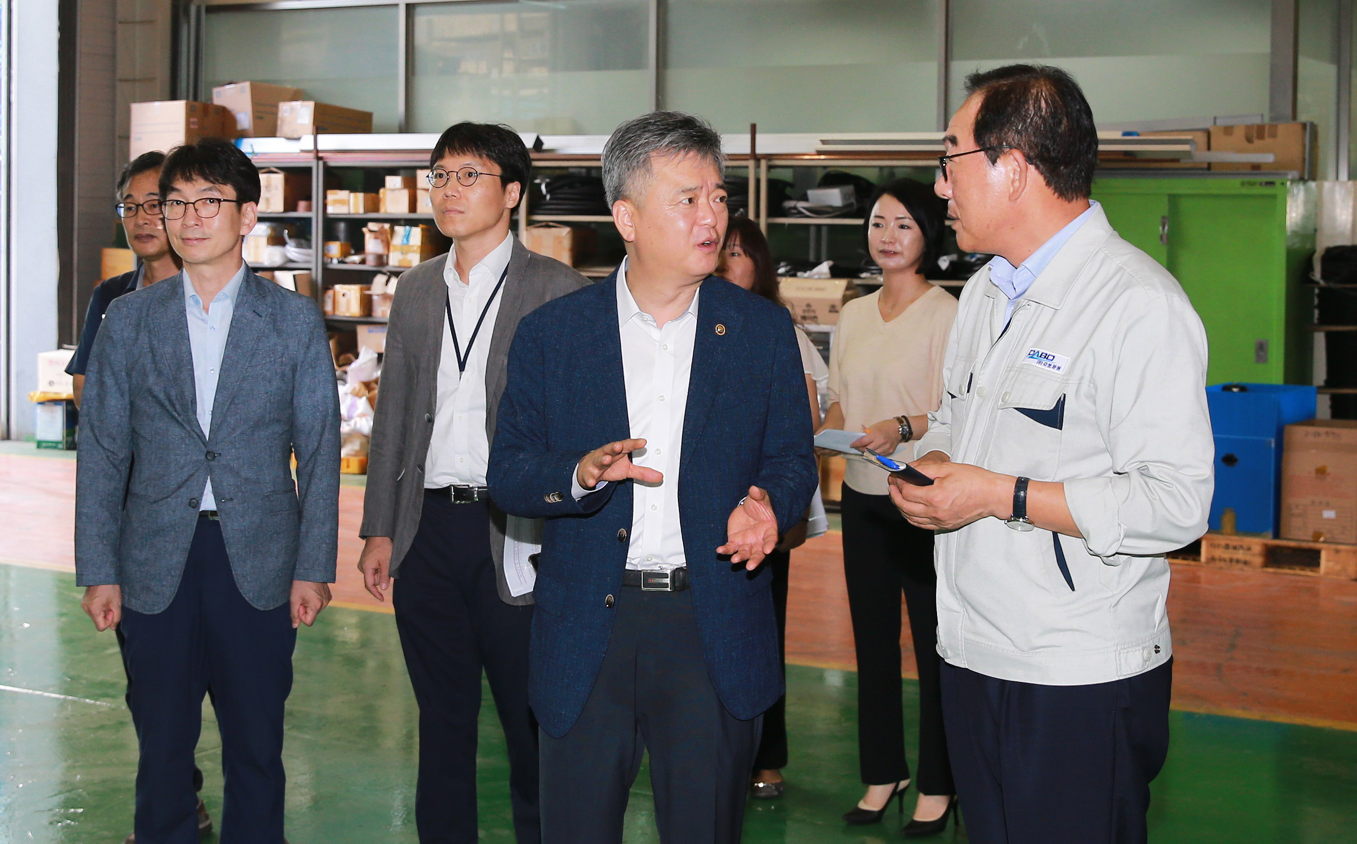 건설기계부품 생산기업인 (주)다보정밀 현장방문 2