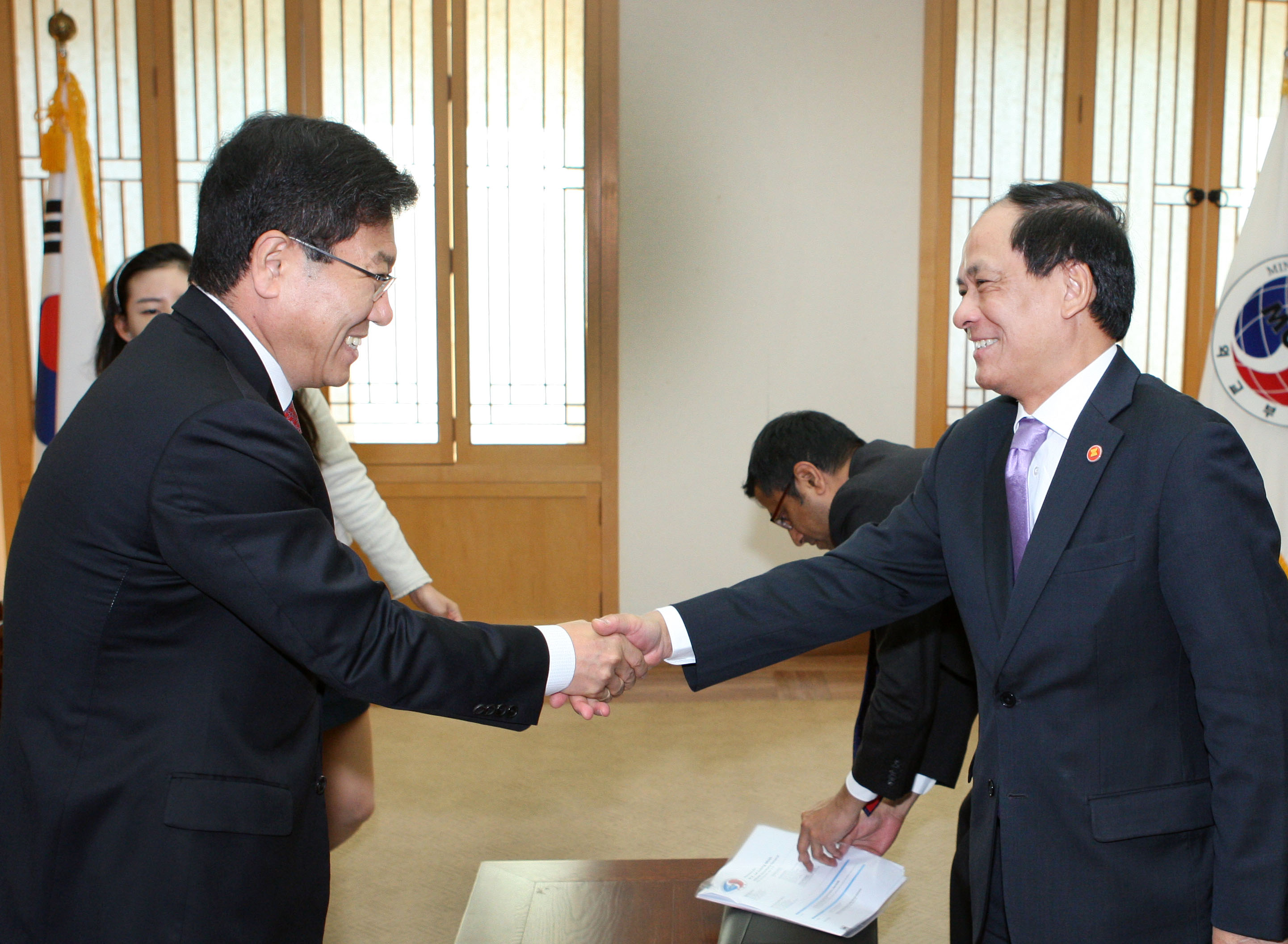 아세안(ASEAN) 사무총장 면담 1