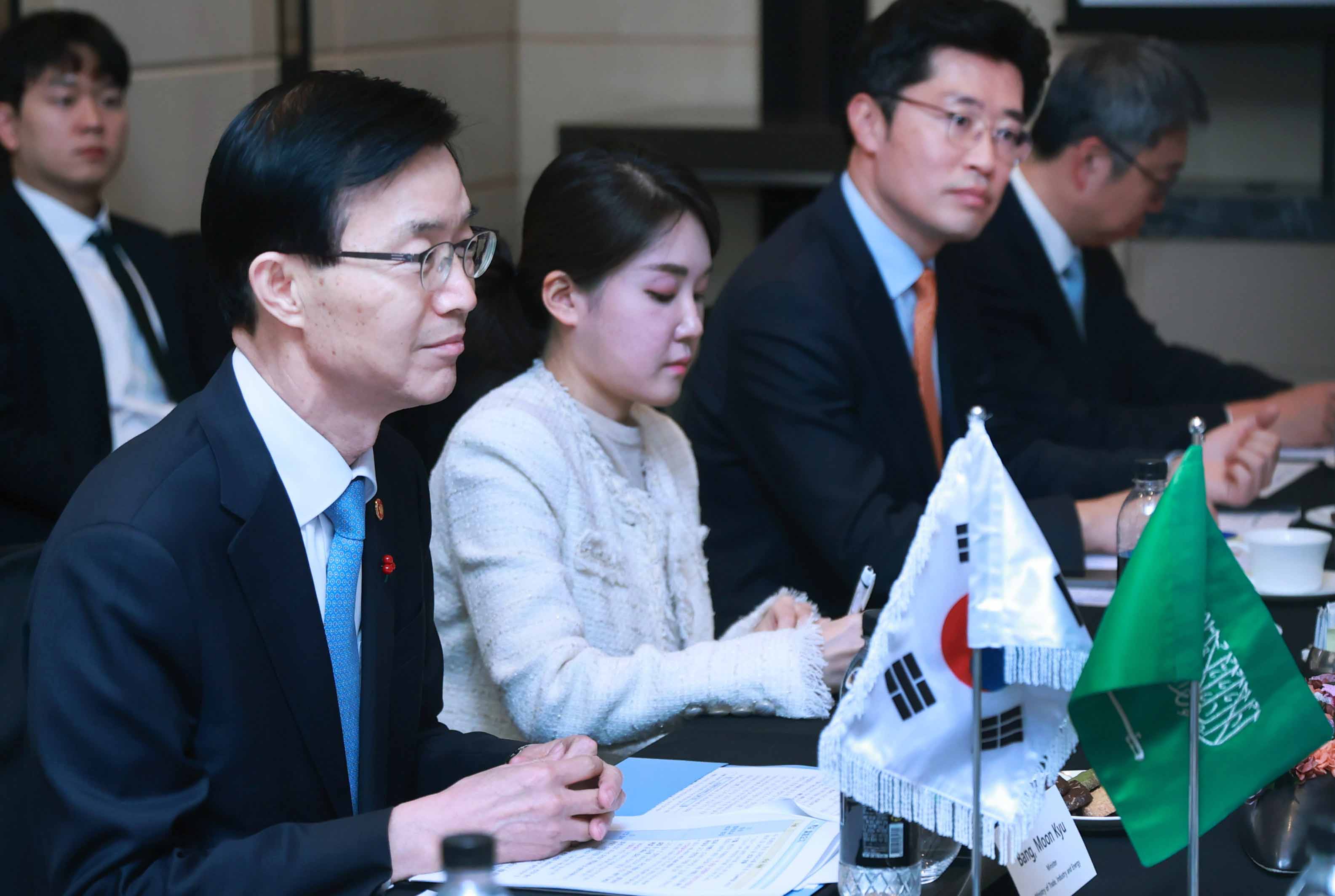 사우디아라비아 산업광물자원부 장관 면담 4
