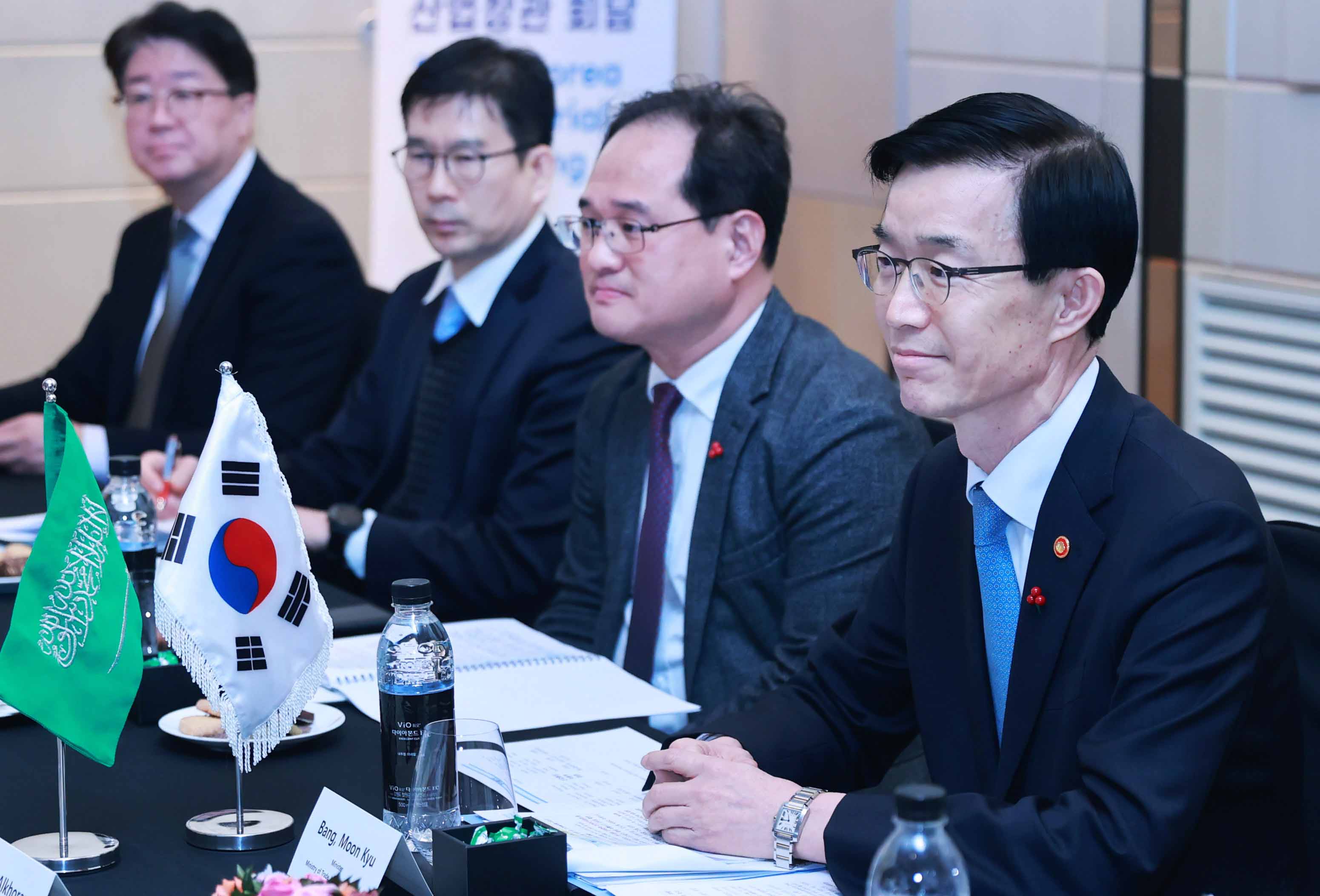 사우디아라비아 산업광물자원부 장관 면담 2