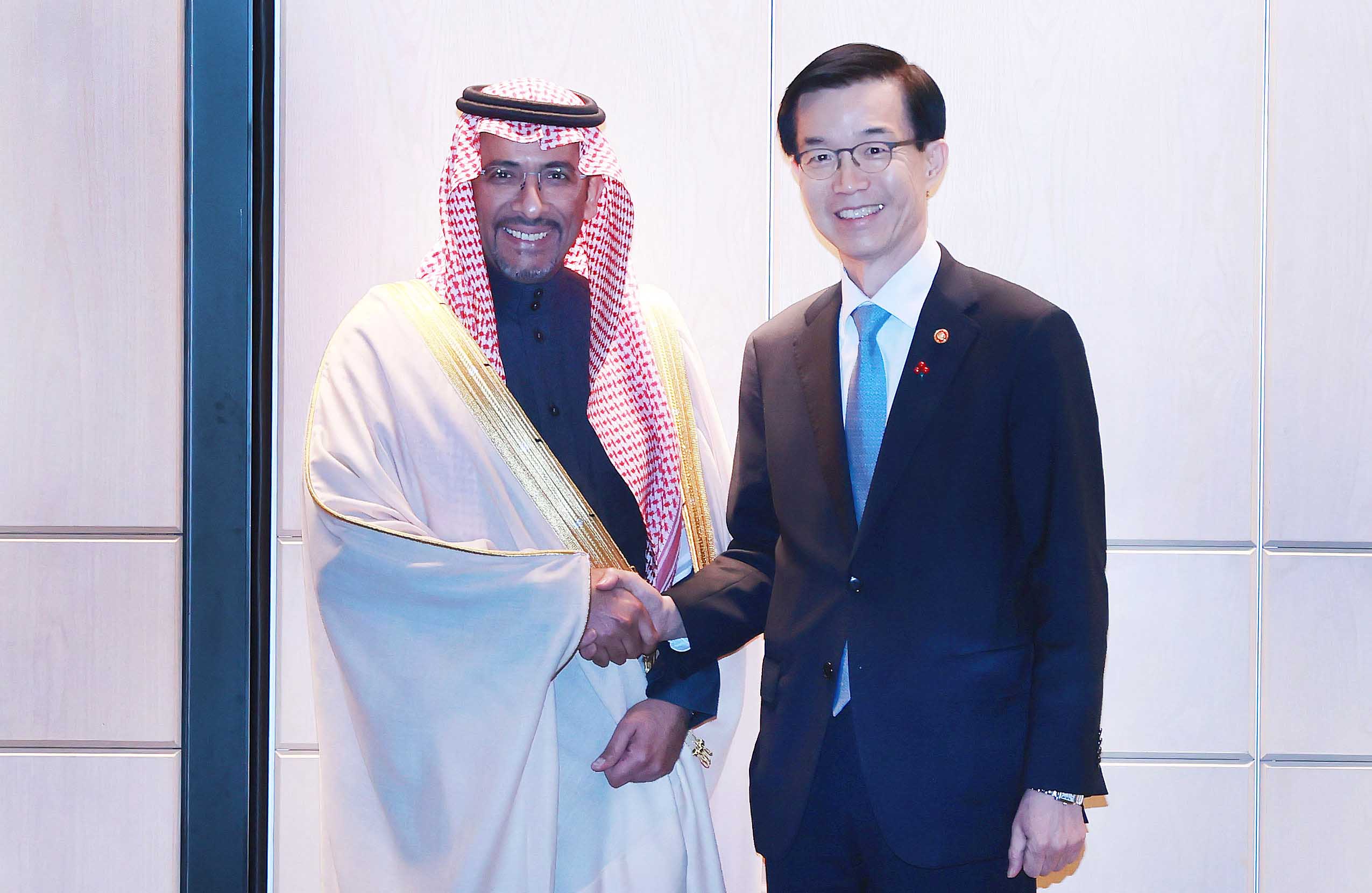 사우디아라비아 산업광물자원부 장관 면담 1