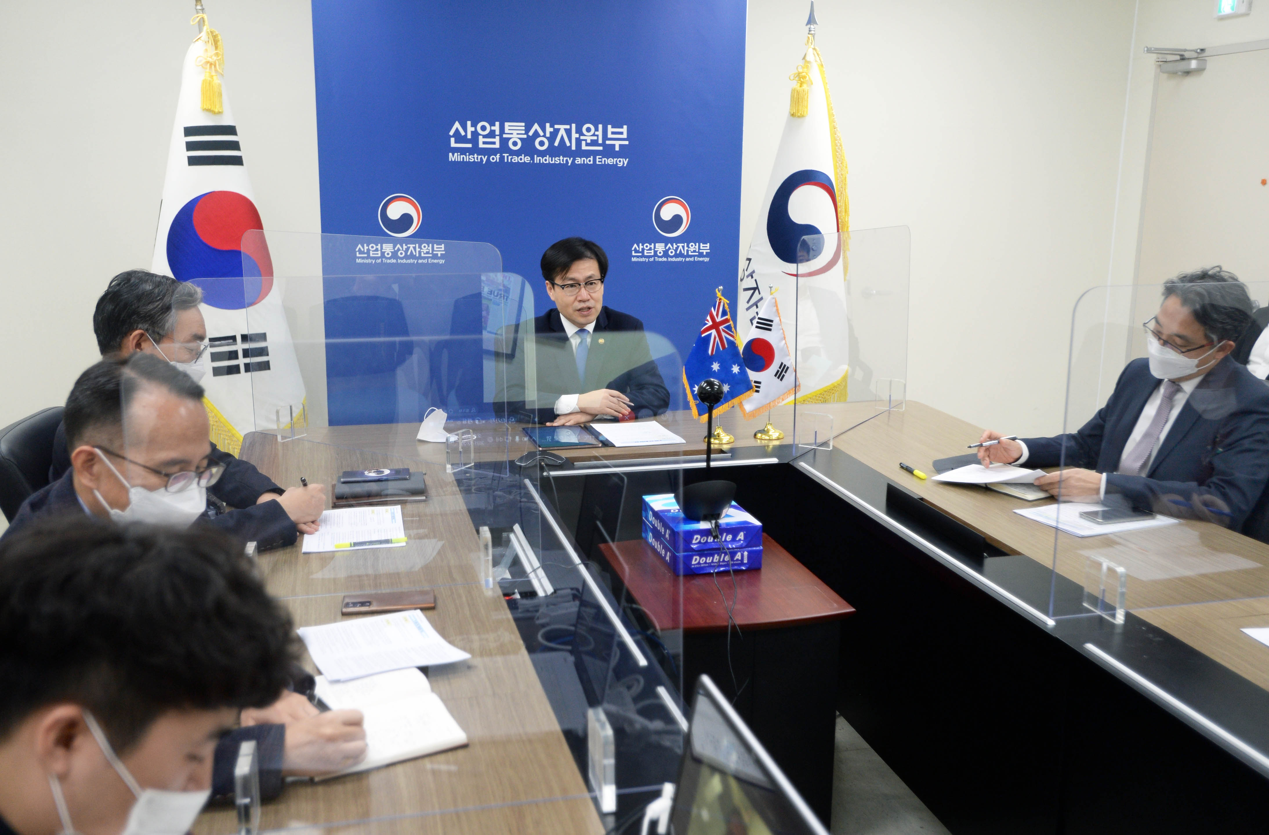 호주 통상장관 면담 4