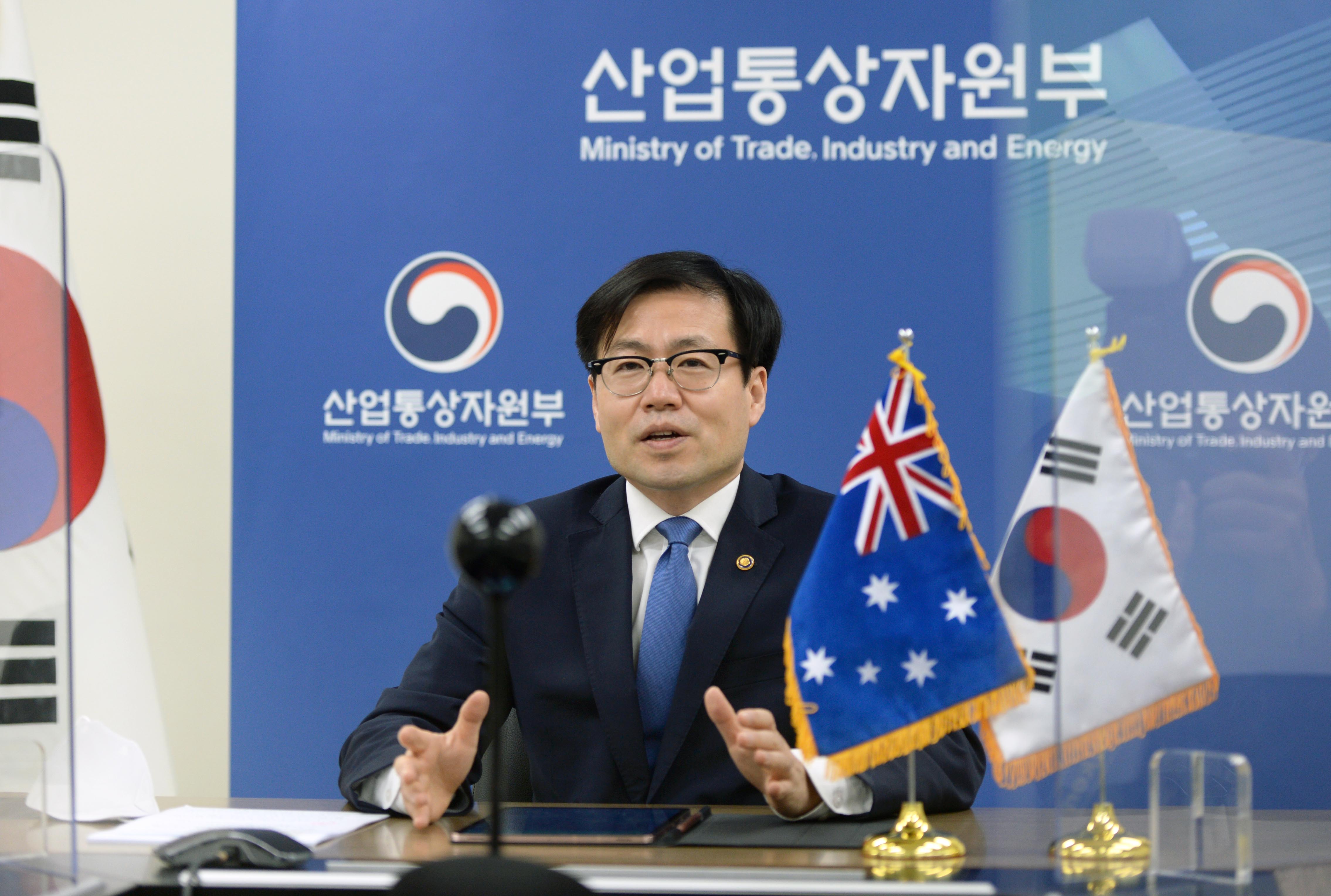 호주 통상장관 면담 2