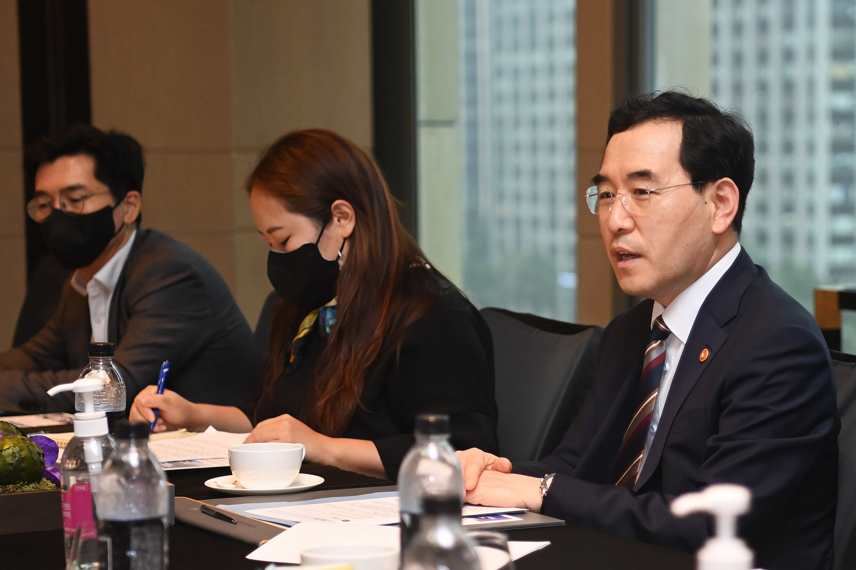 미국 하원의원단 면담 4