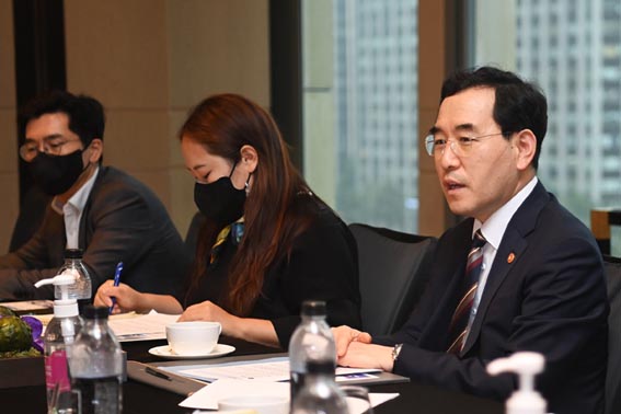 미국 하원의원단 면담 1