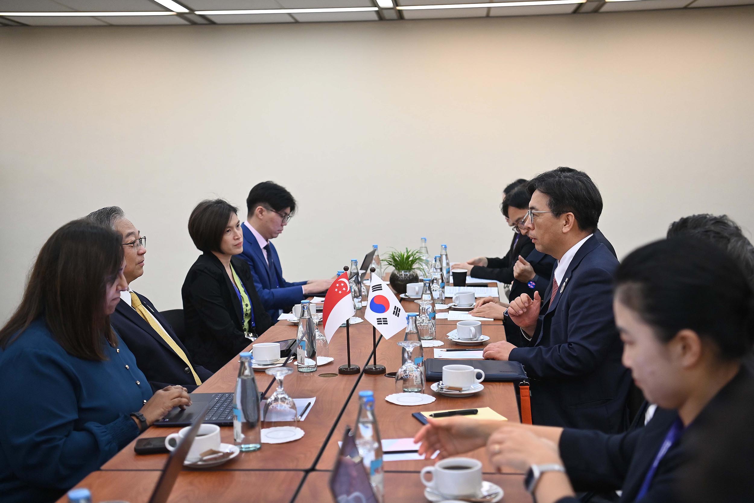 싱가포르 부총리 겸 통상산업부 장관 면담 4