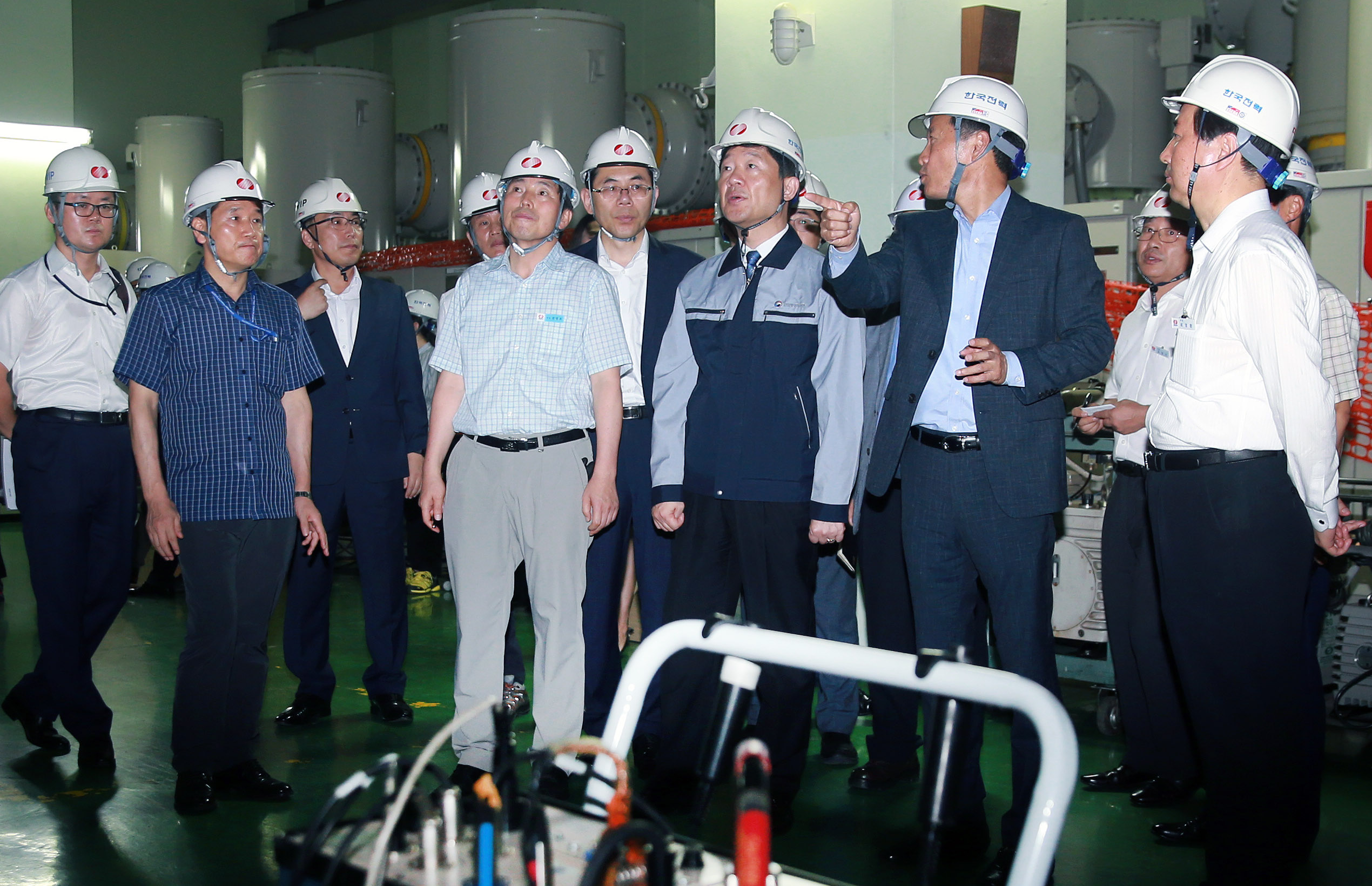 논현변전소(154kV) 안전관리실태 현장점검 2