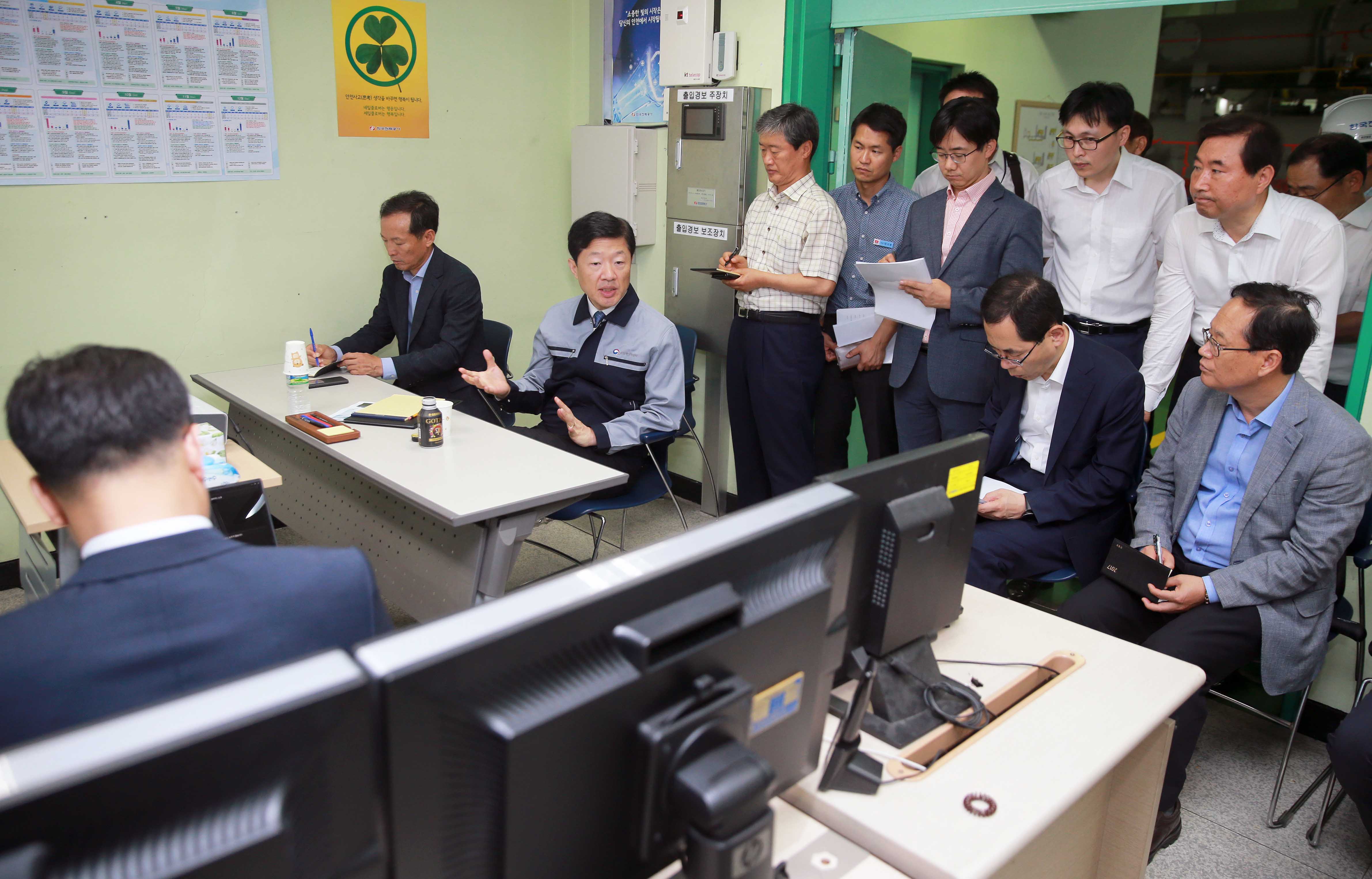 논현변전소(154kV) 안전관리실태 현장점검 5