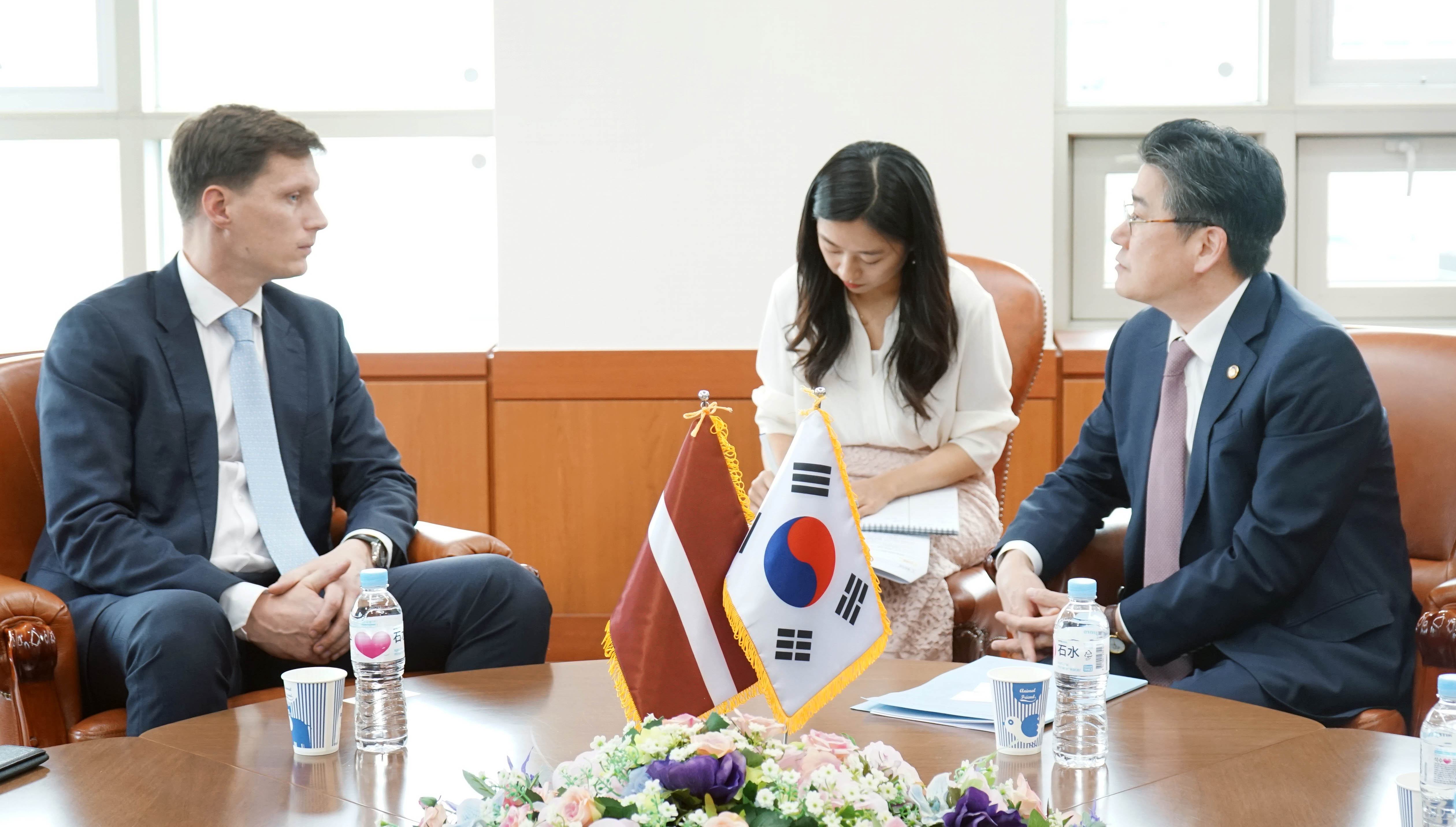 라트비아 경제부 장관 면담 2