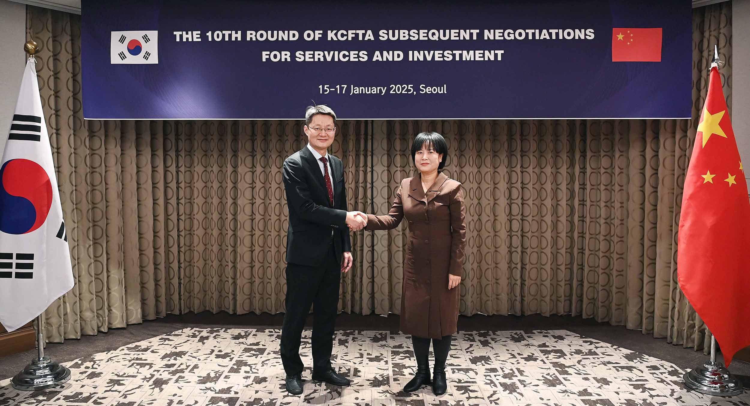 제10차 한-중 자유무역협정(FTA) 서비스·투자 후속 공식협상 개최 1