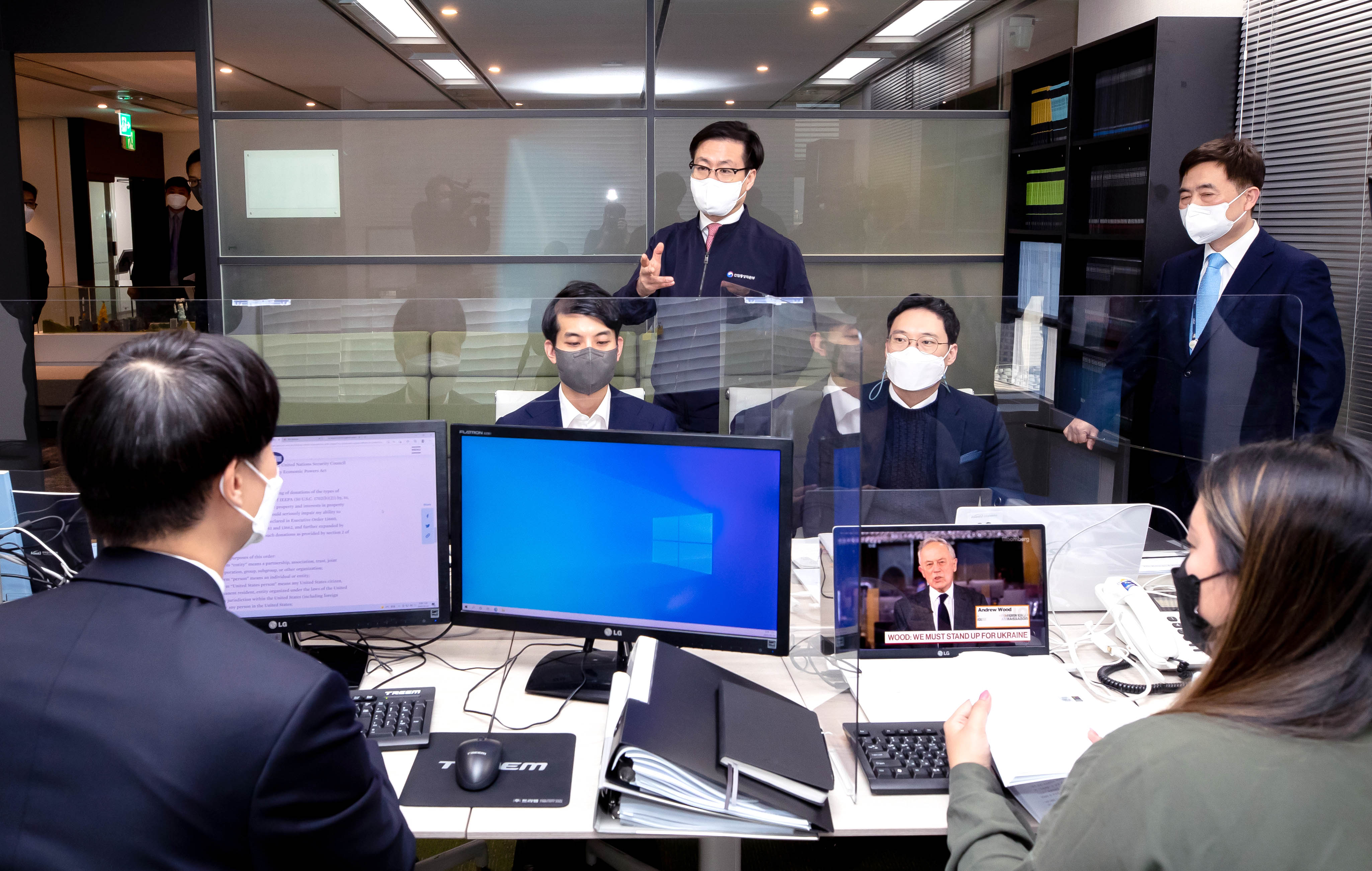 러시아 데스크 현장점검 방문 2