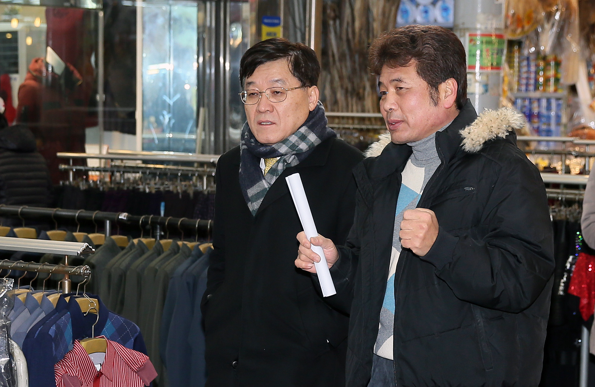 전통시장인 서울 수유시장 방문 4