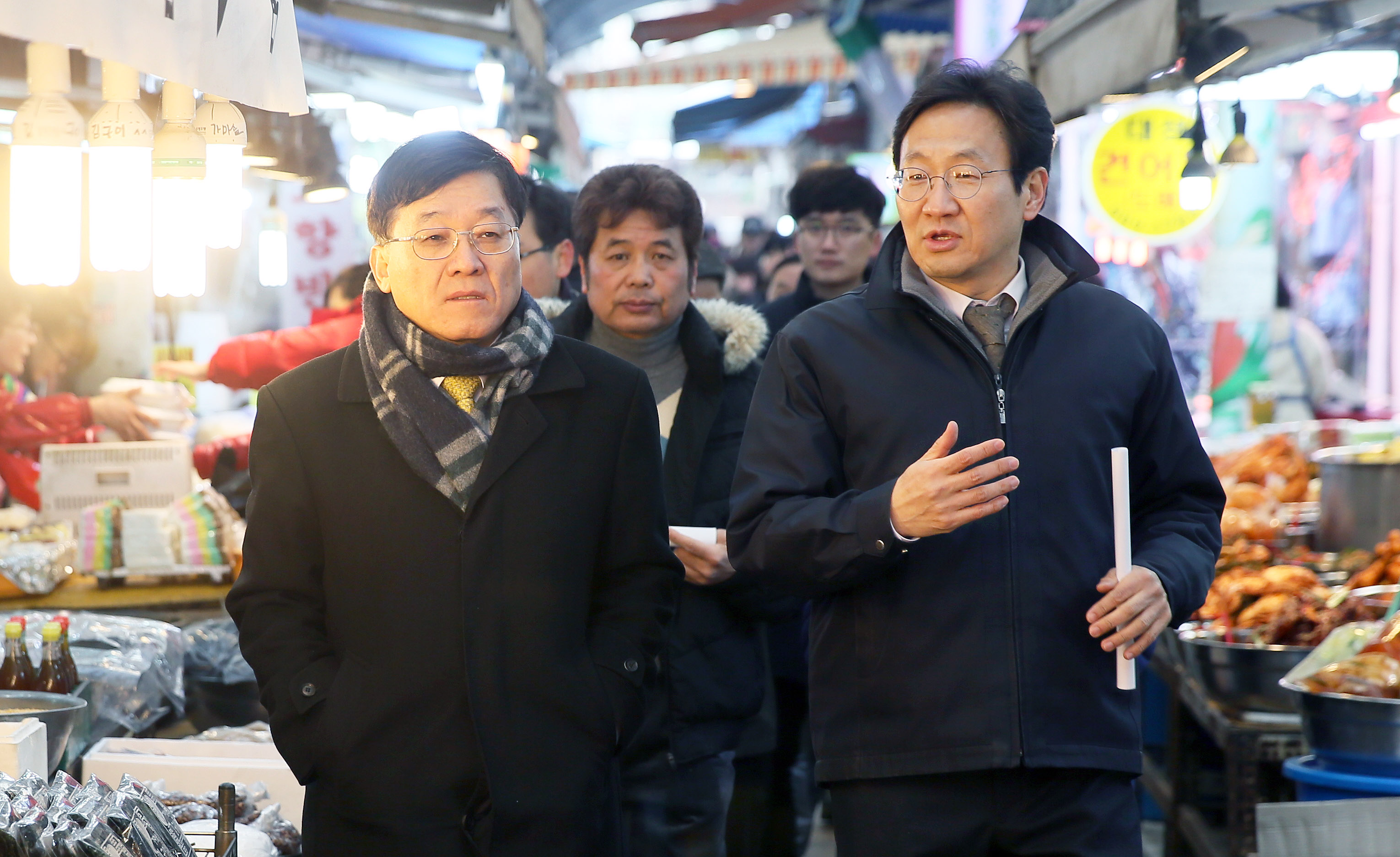 전통시장인 서울 수유시장 방문 3