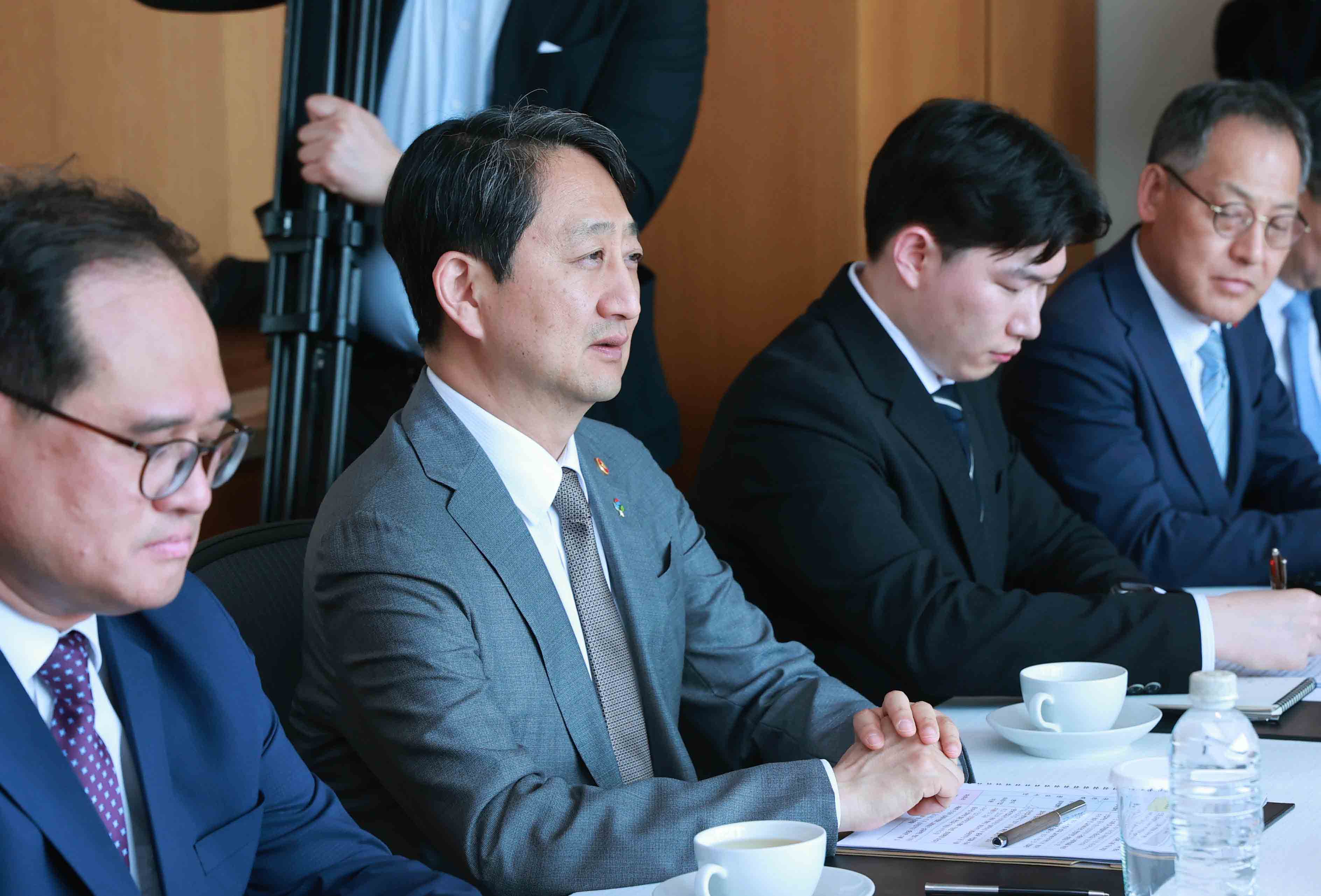 중국 장쑤성 당서기 면담 2