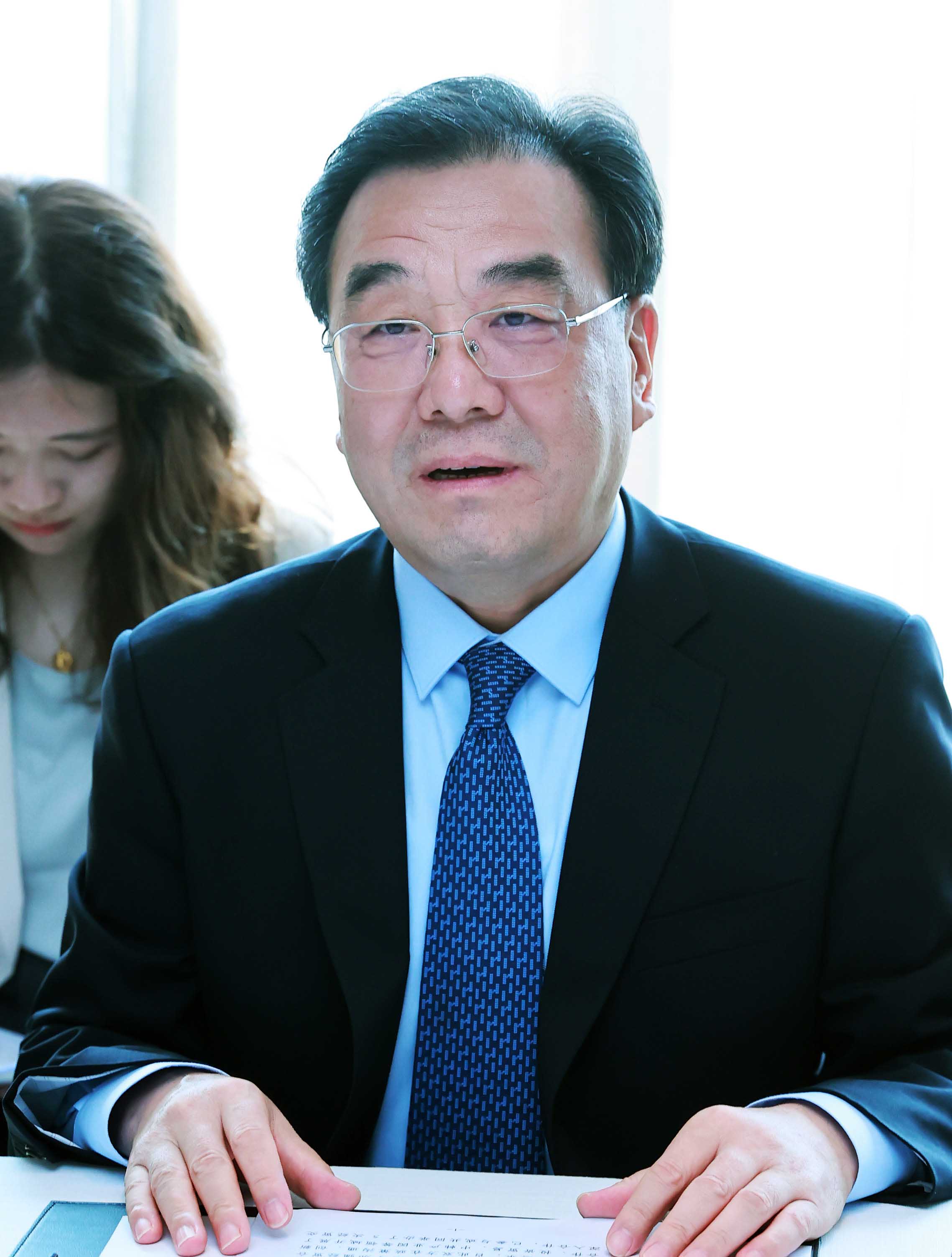 중국 장쑤성 당서기 면담 6