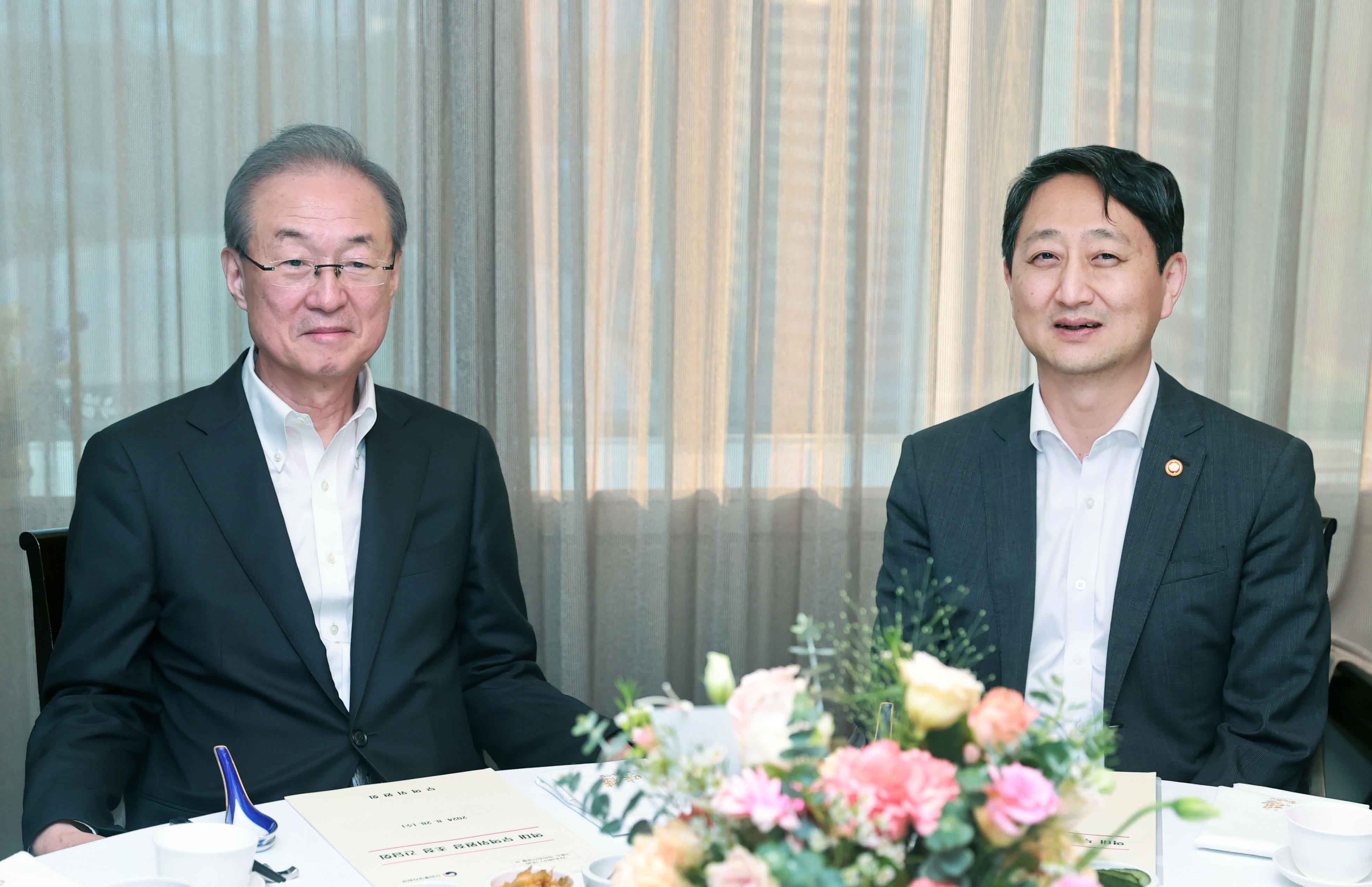 역대 무역위원장 초청 간담회 3