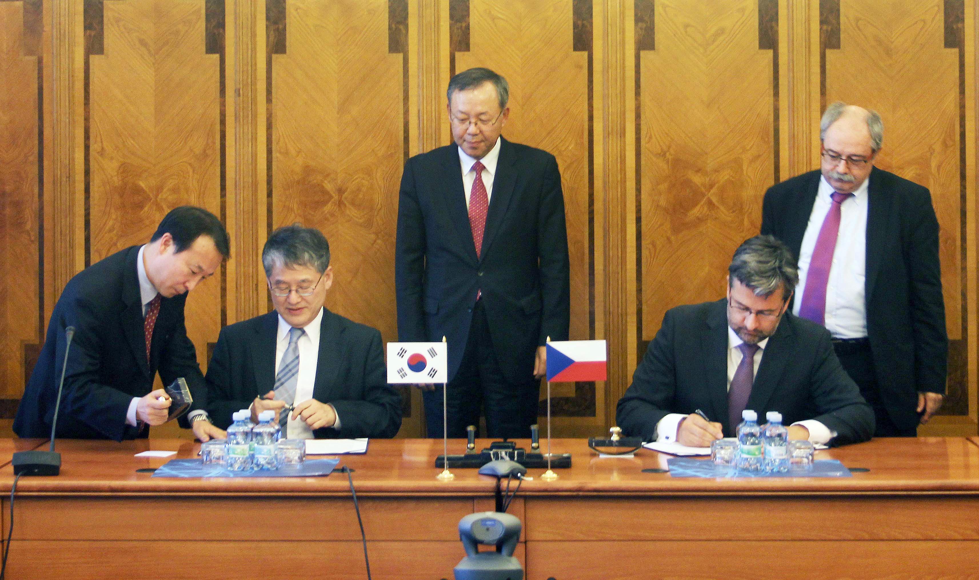 한-체코 산업협력위원회 개설 MOU 체결 5