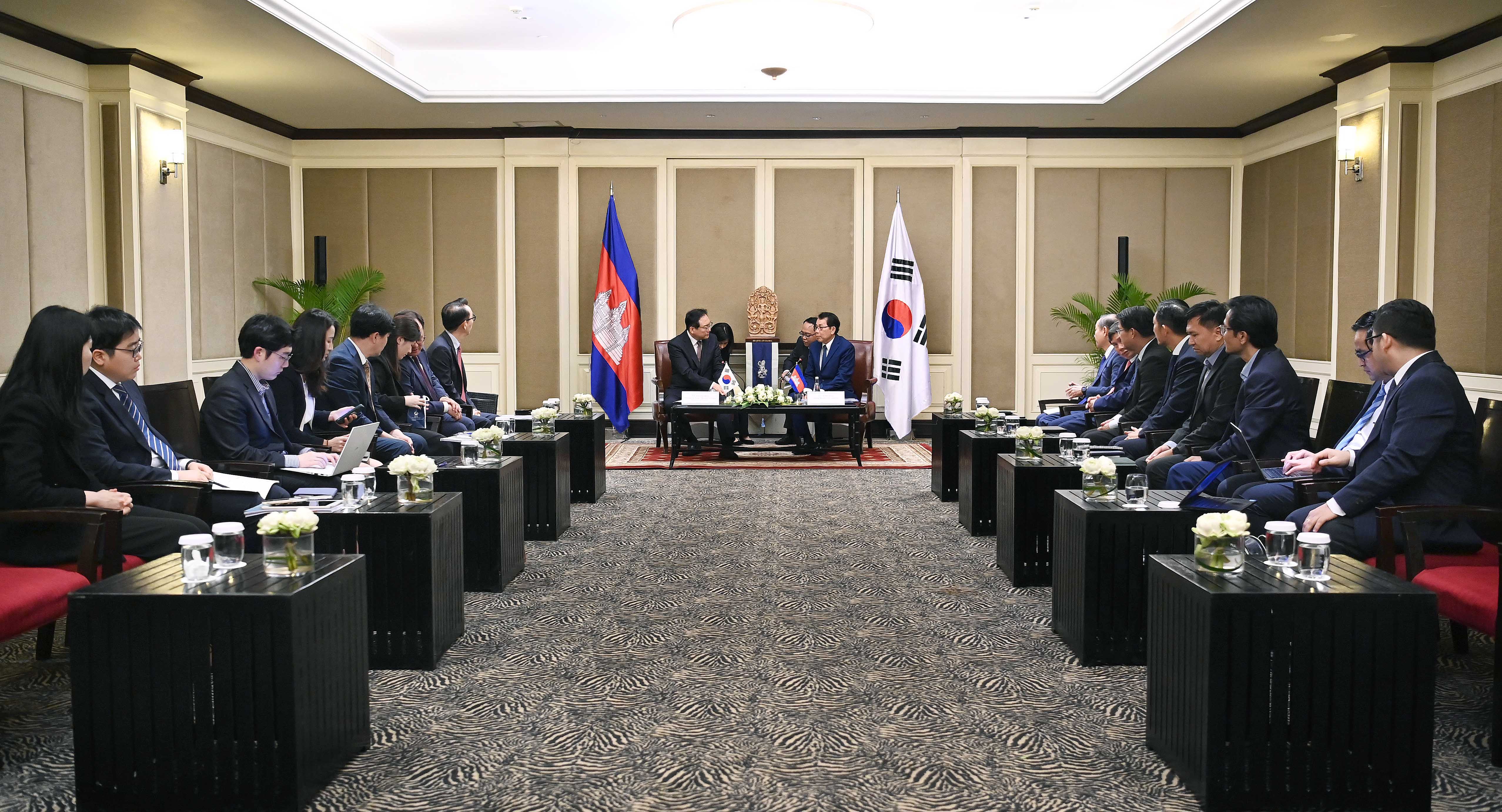한-캄보디아 통상장관 회담 3