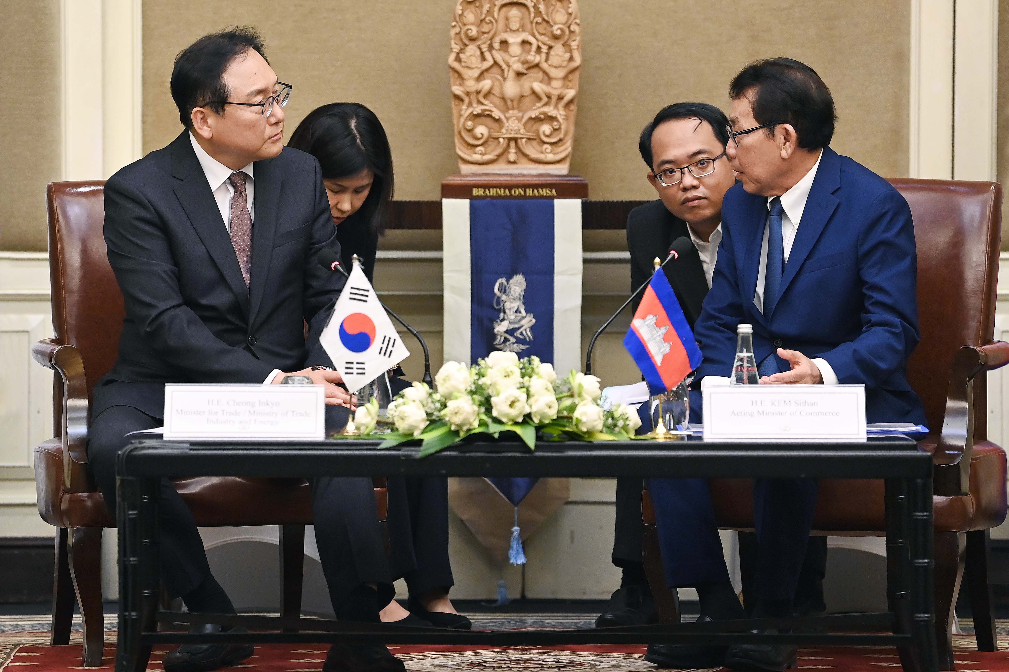 한-캄보디아 통상장관 회담 2