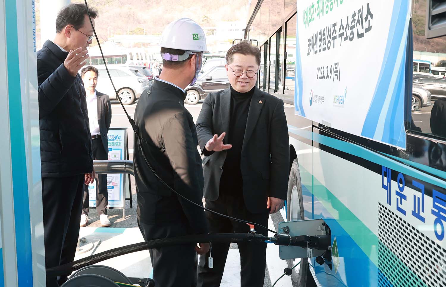 코하이젠 수소충전소 현장 방문 5