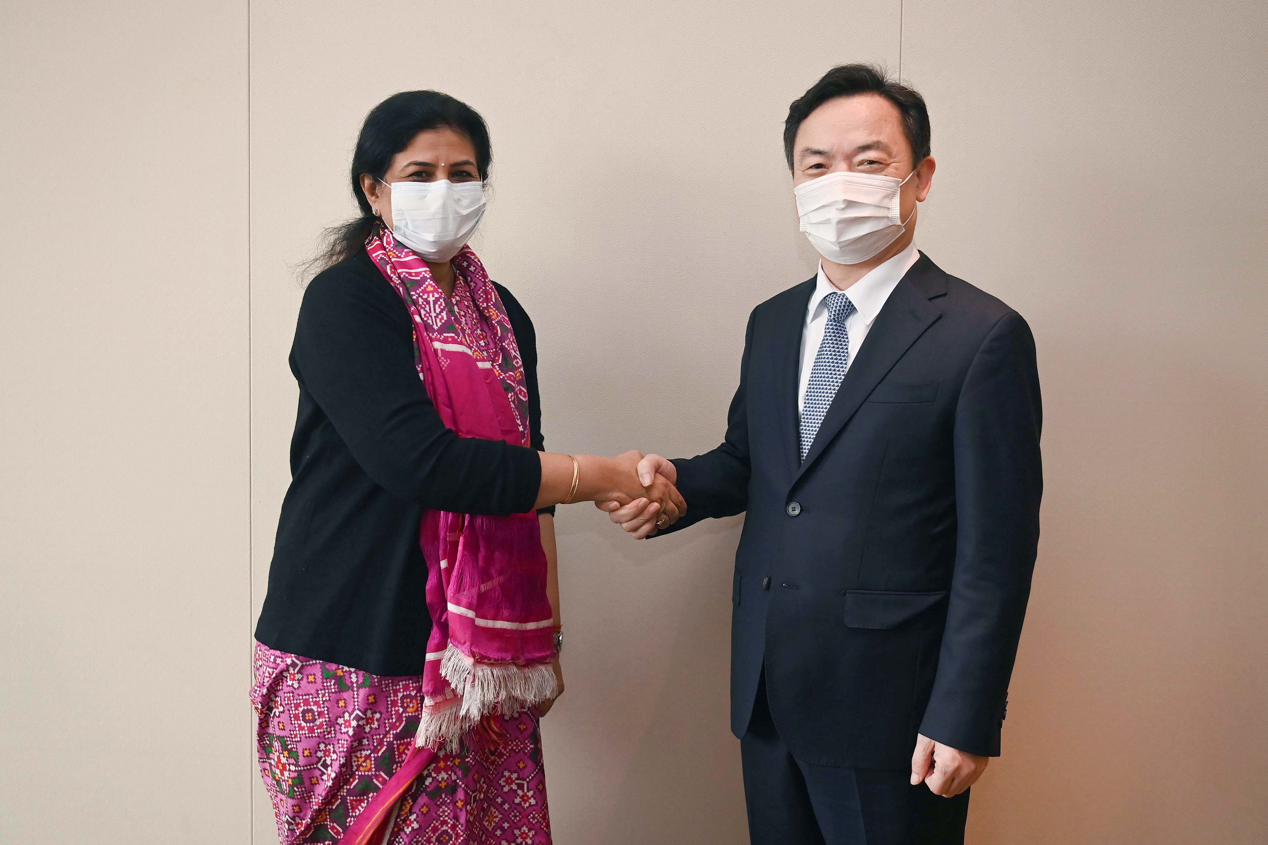 인도 상공부 산업무역진흥 담당 차관 면담 2