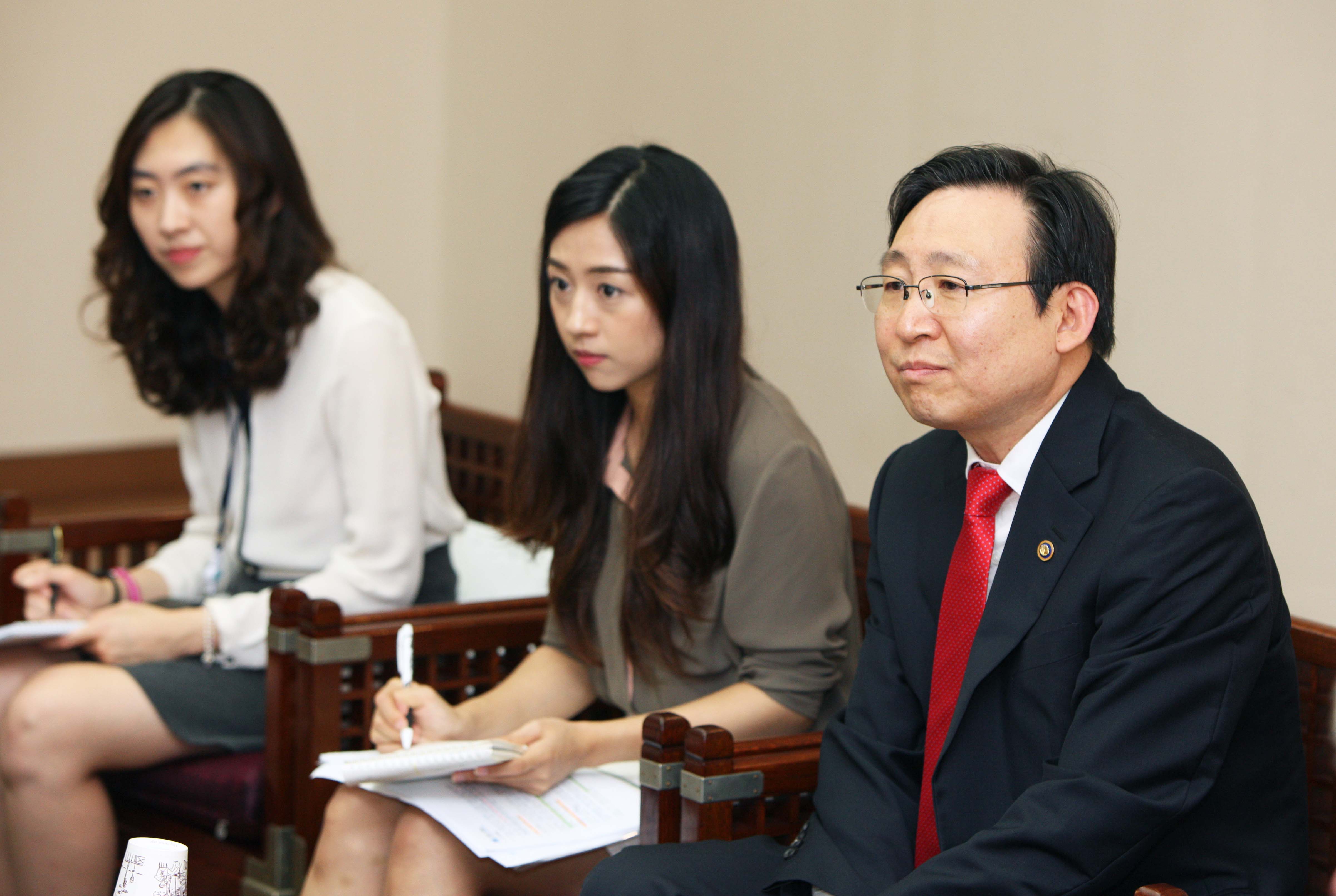 미국 휴스턴 시장 면담 2