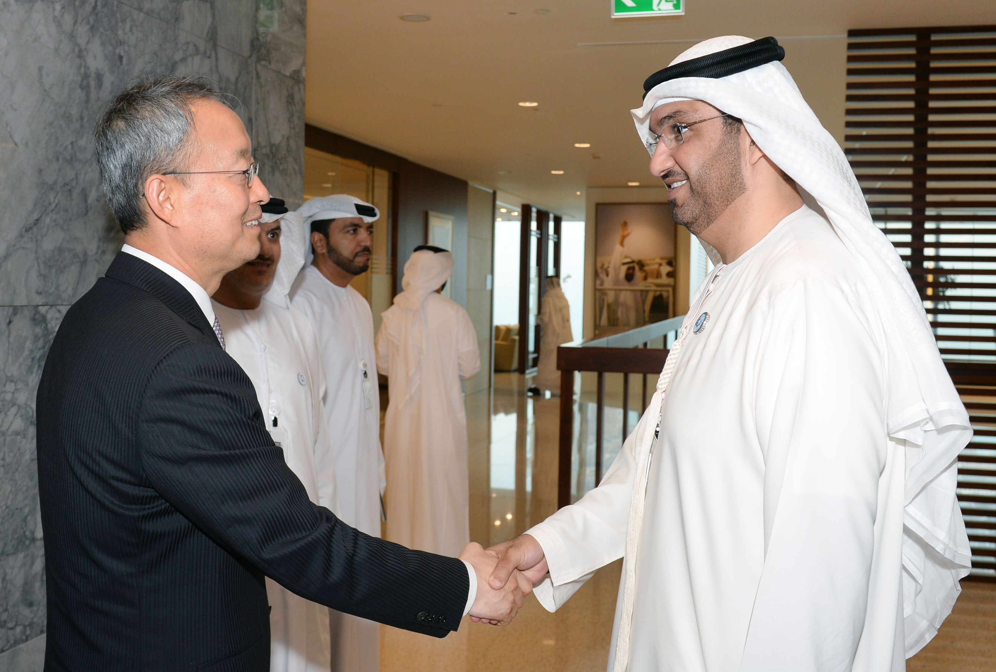 연방국무장관 겸 아부다비석유공사(ADNOC) 사장 면담 1