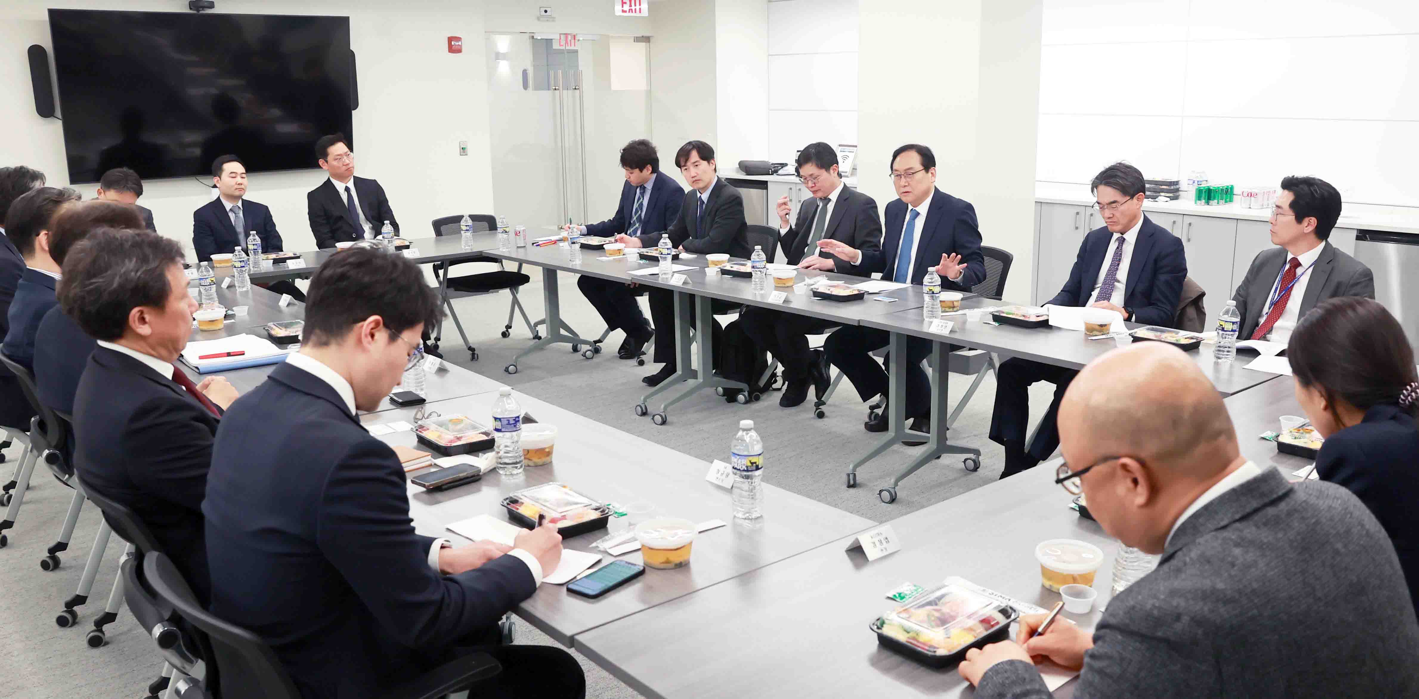 미국 현지 진출기업 간담회 1