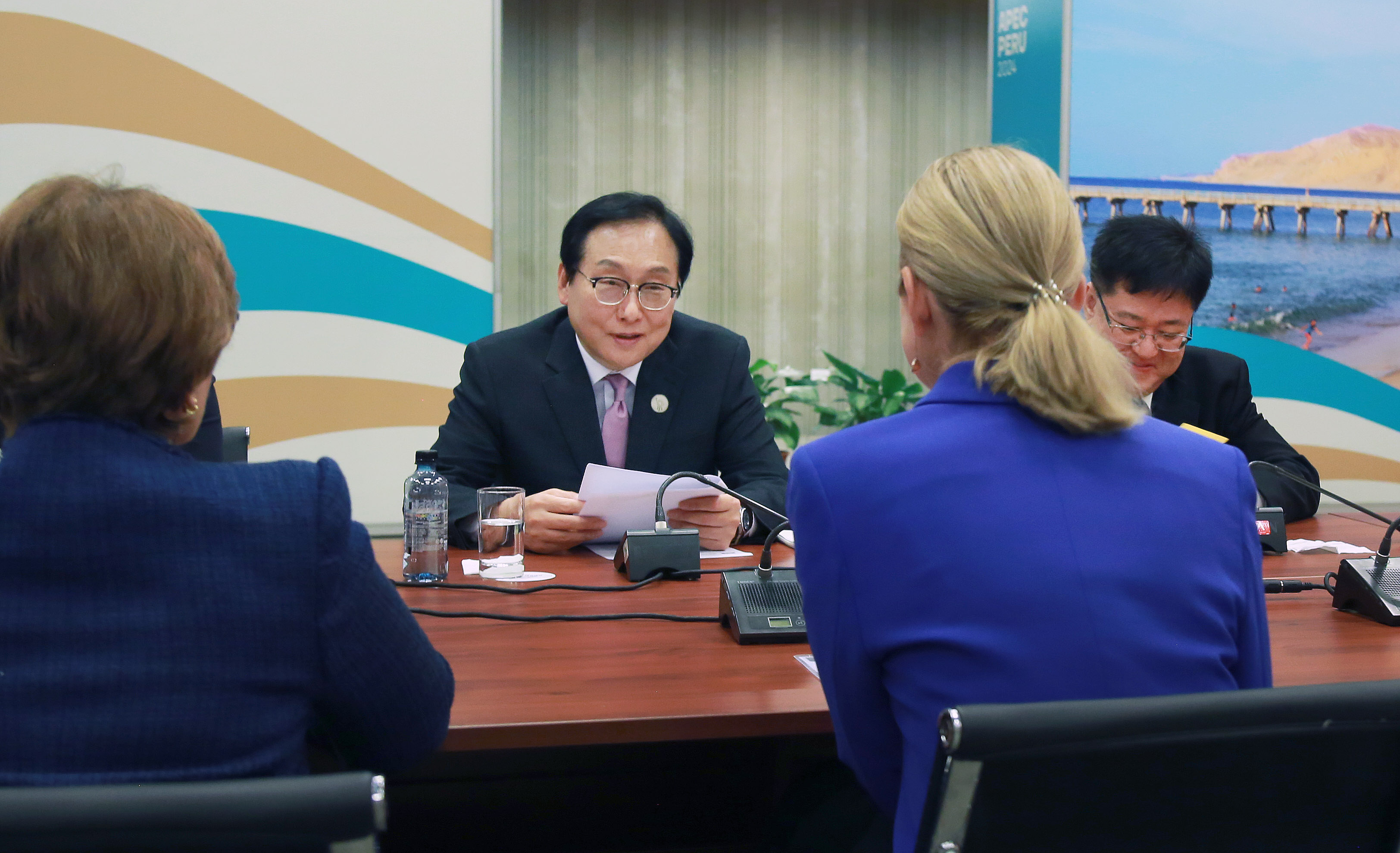 호주 소기업부 장관 면담 2