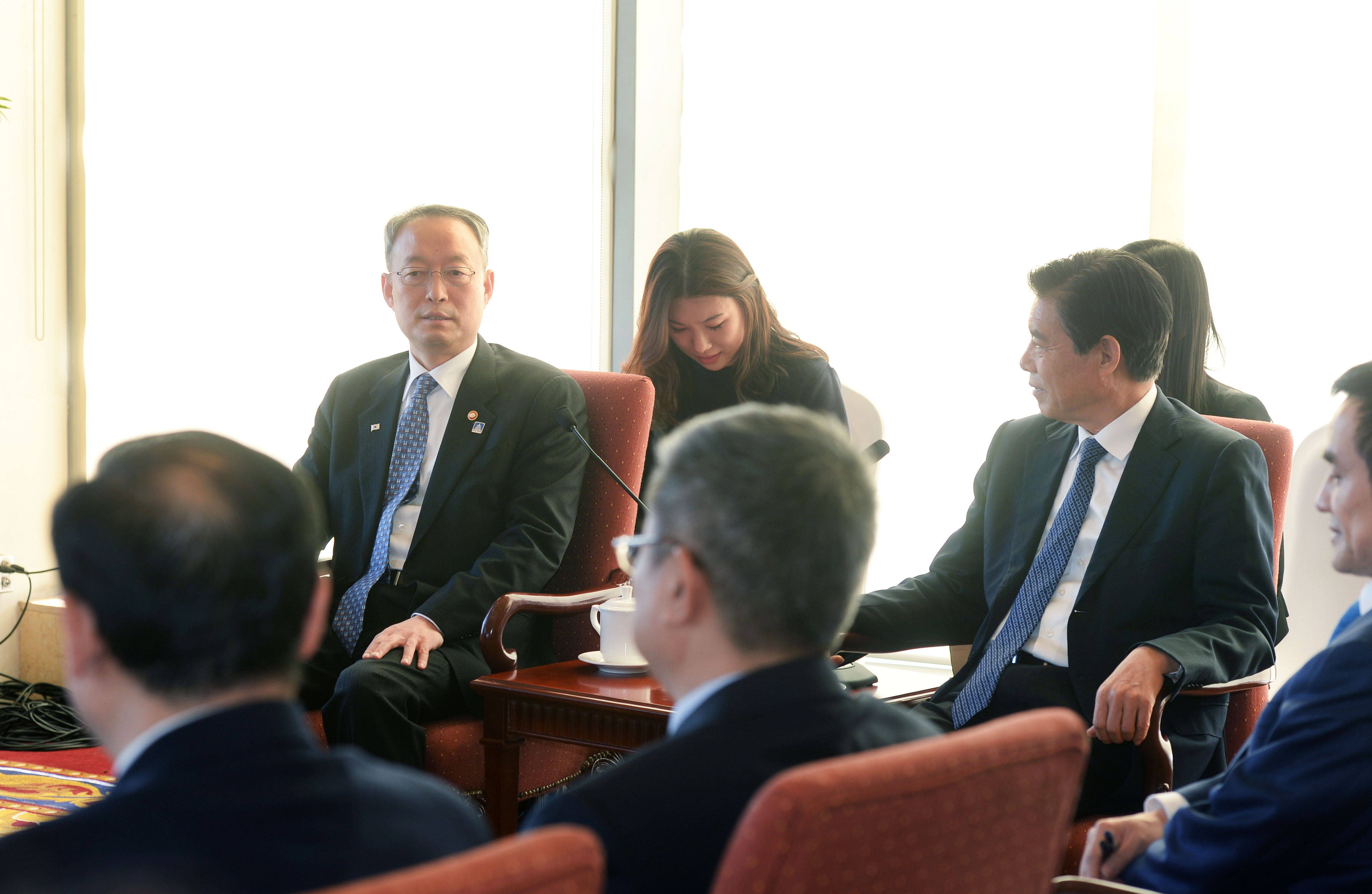 중국 상무부 부장 면담 4