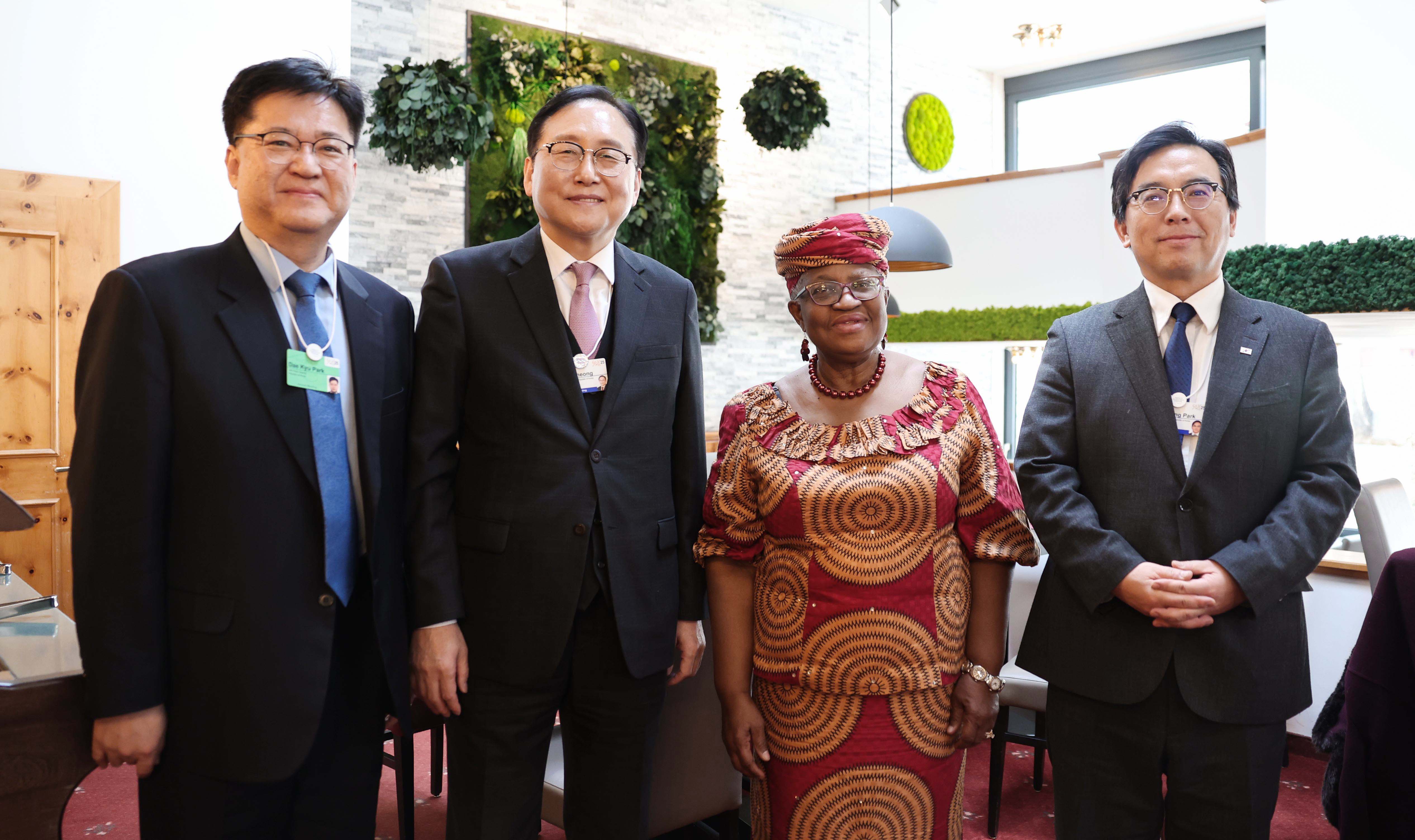 세계무역기구(WTO) 사무총장 면담 3