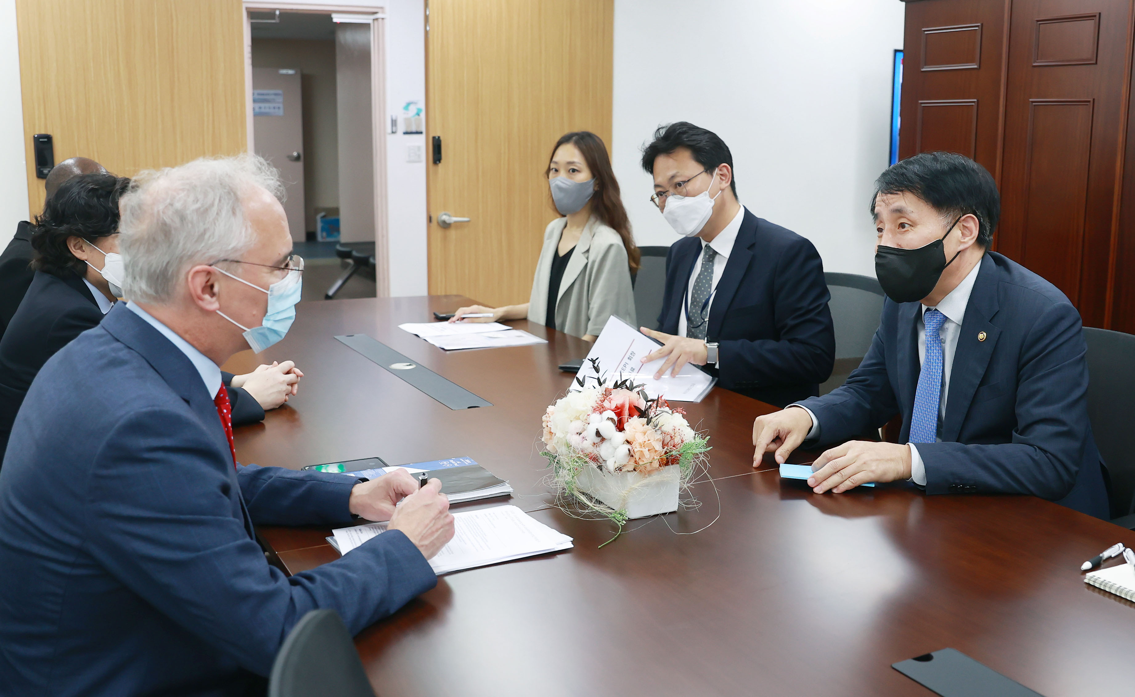 전염병예방혁신연합(CEPI) 회장 면담 5