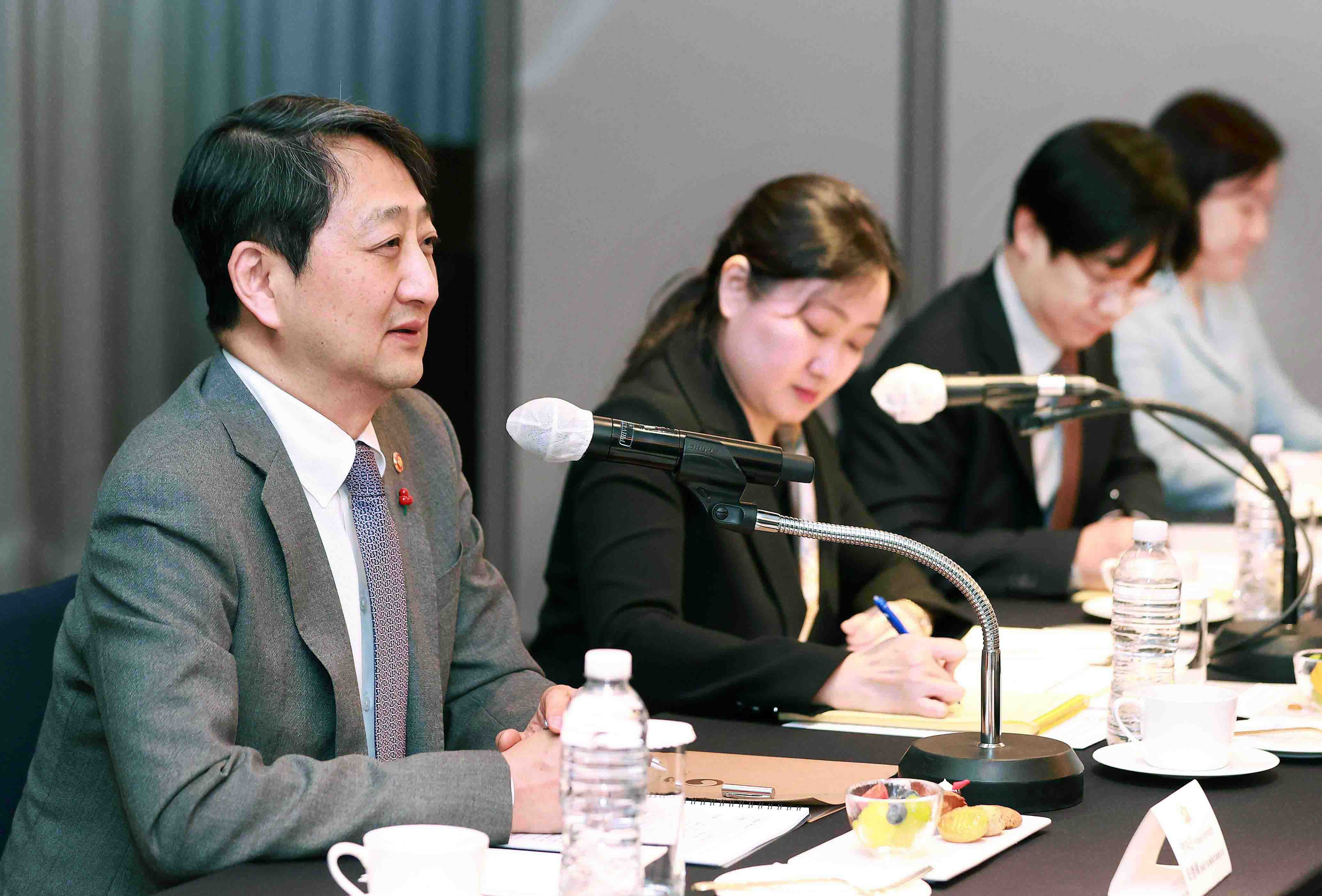 신임 주한중국대사 면담 2
