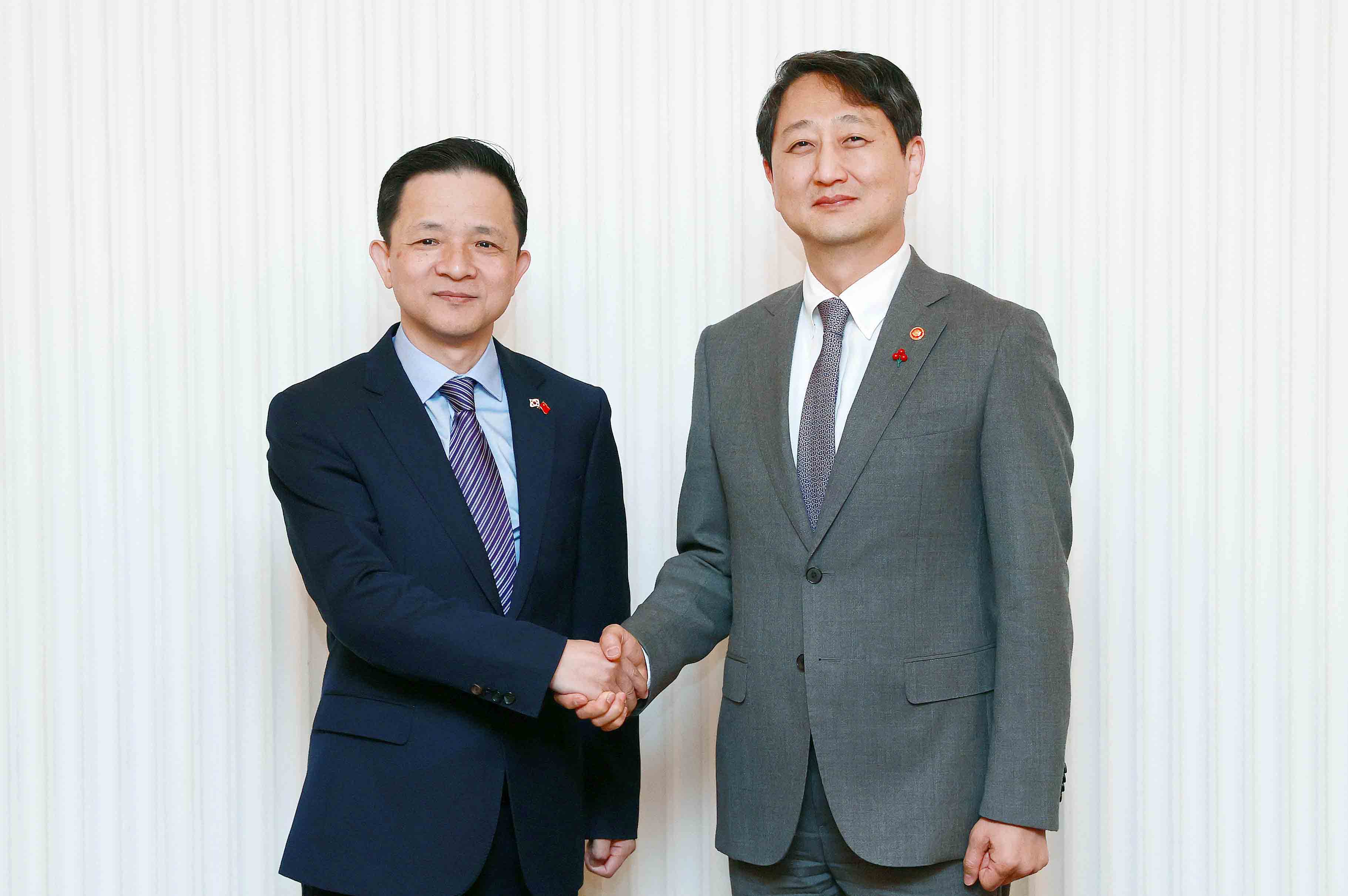 신임 주한중국대사 면담 1