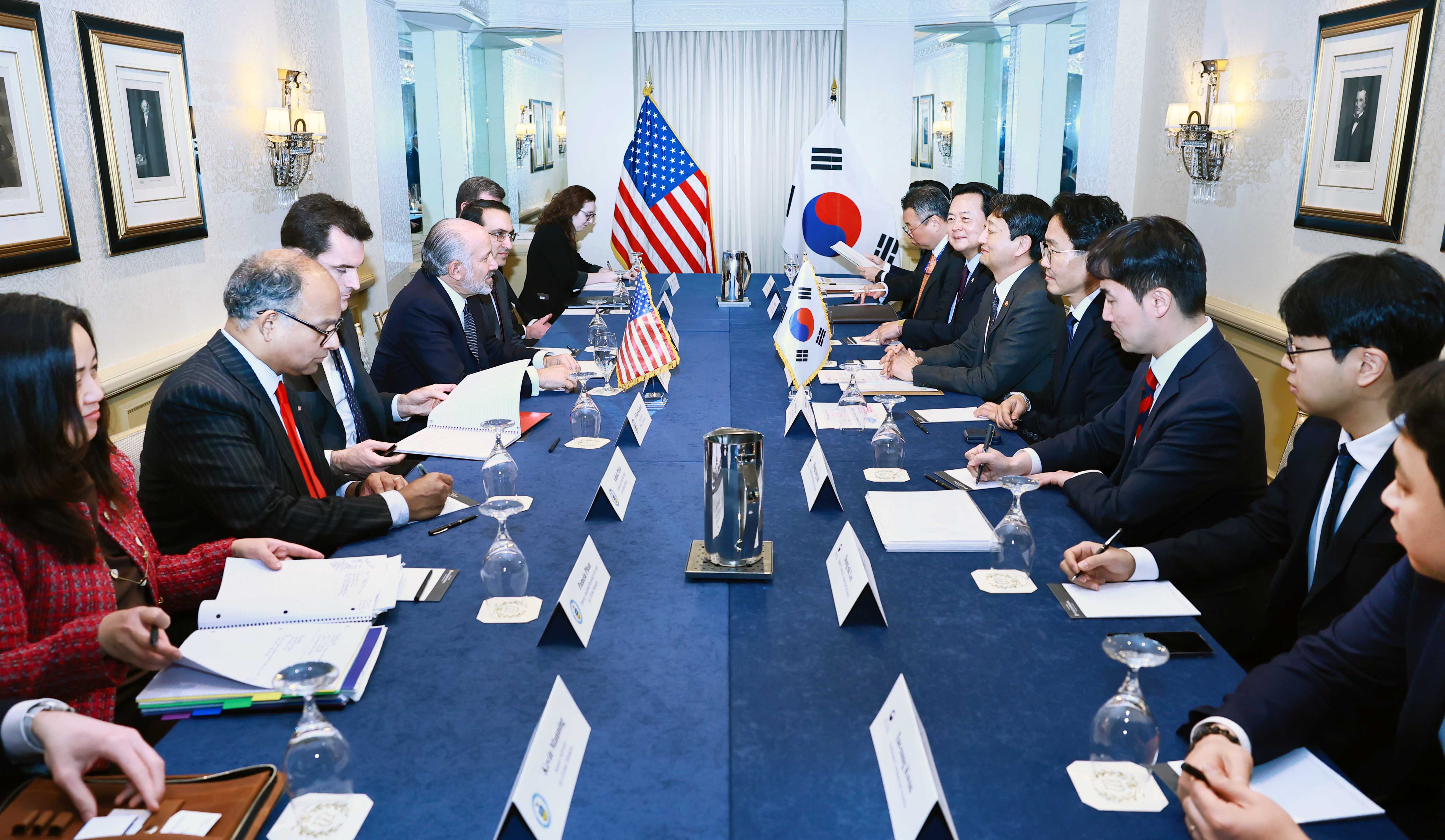 미국 상무부 장관 면담 3