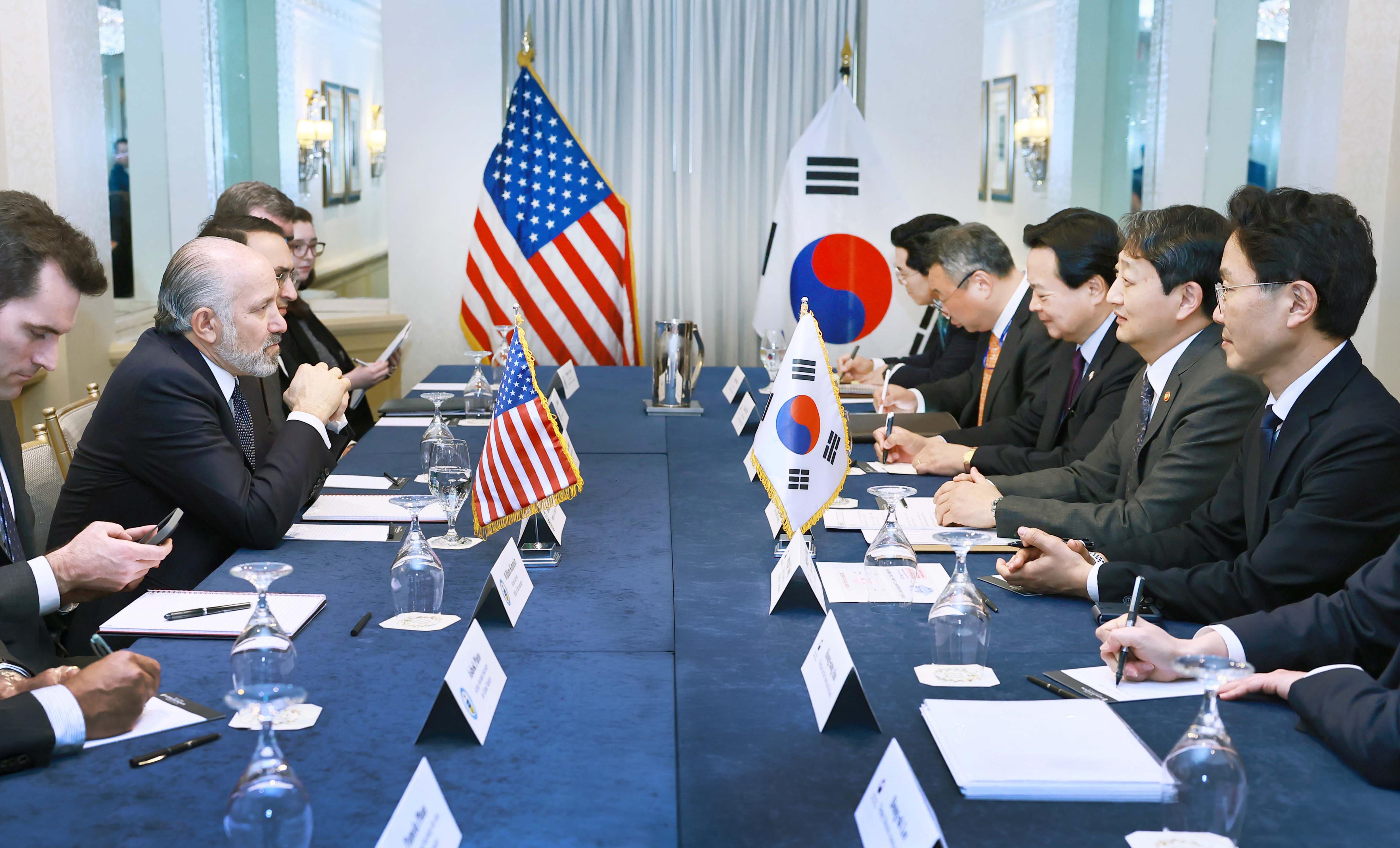 미국 상무부 장관 면담 2
