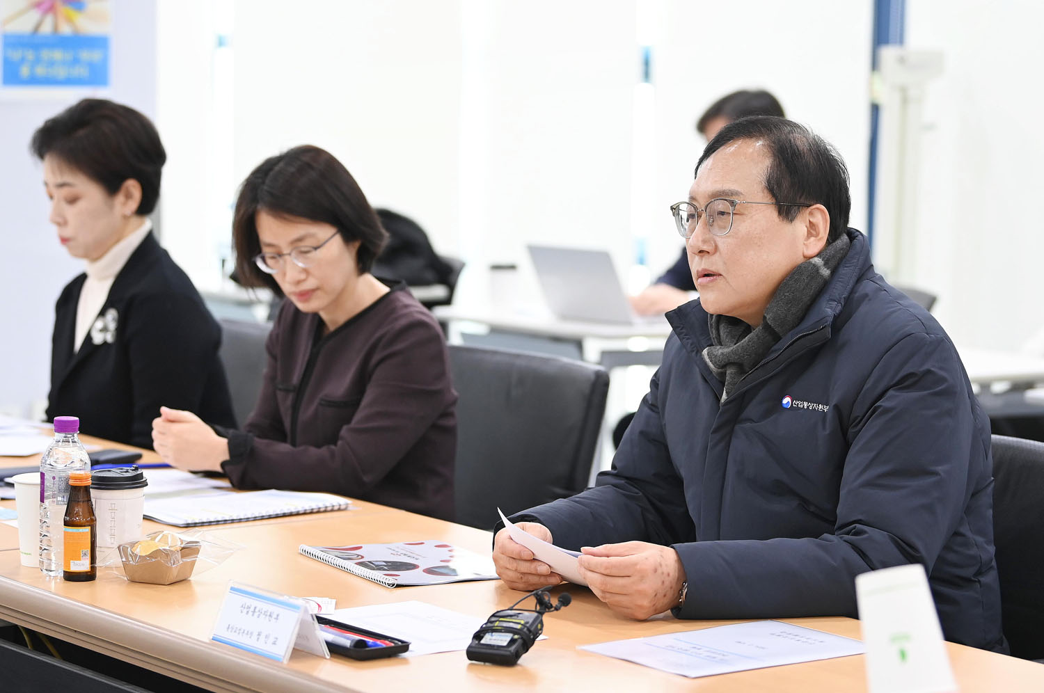 기능성 점착소재 생산·수출 기업인 예선테크 현장방문 4